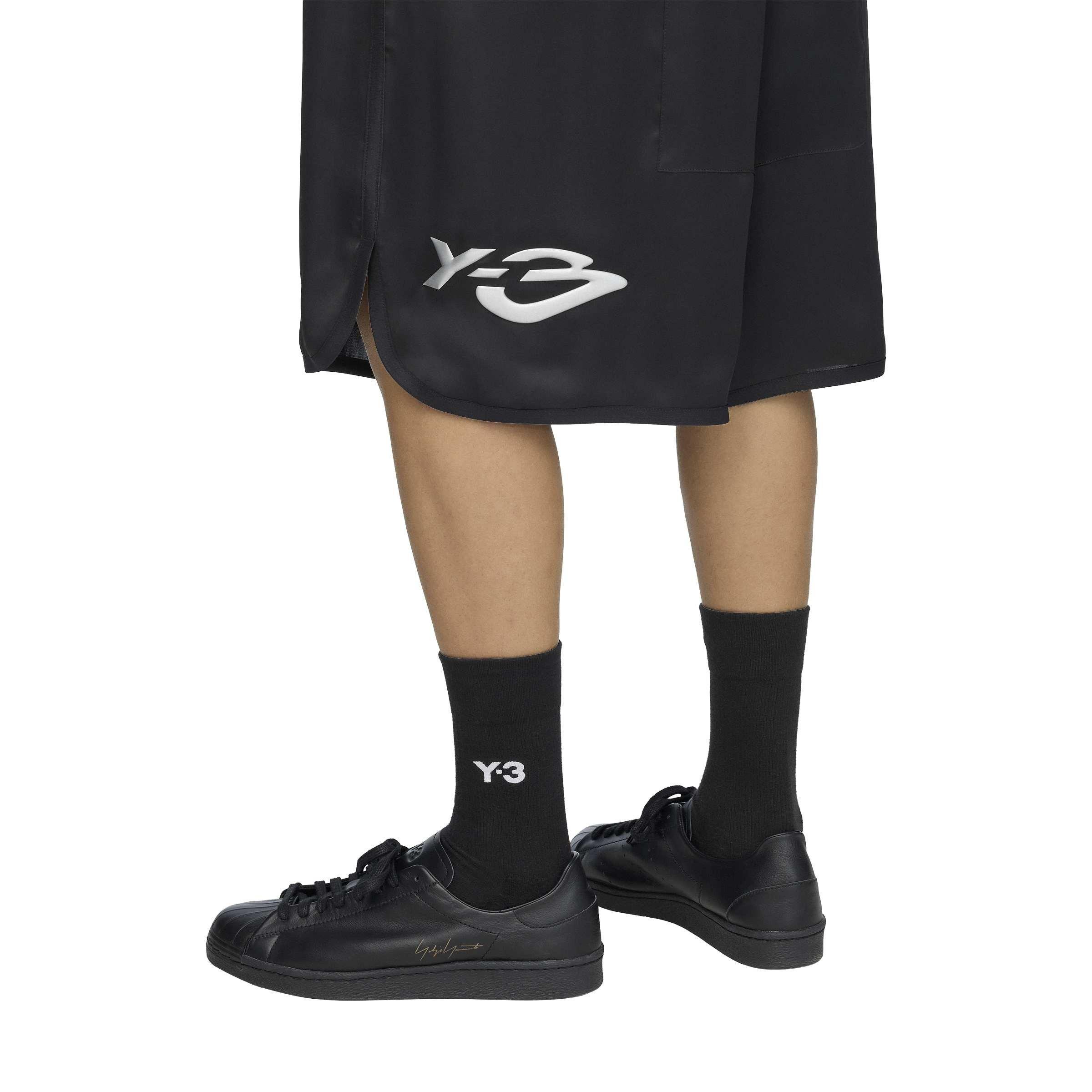 Black - Y3 - Y3 Liquid Logo Sht Sn63 - 5