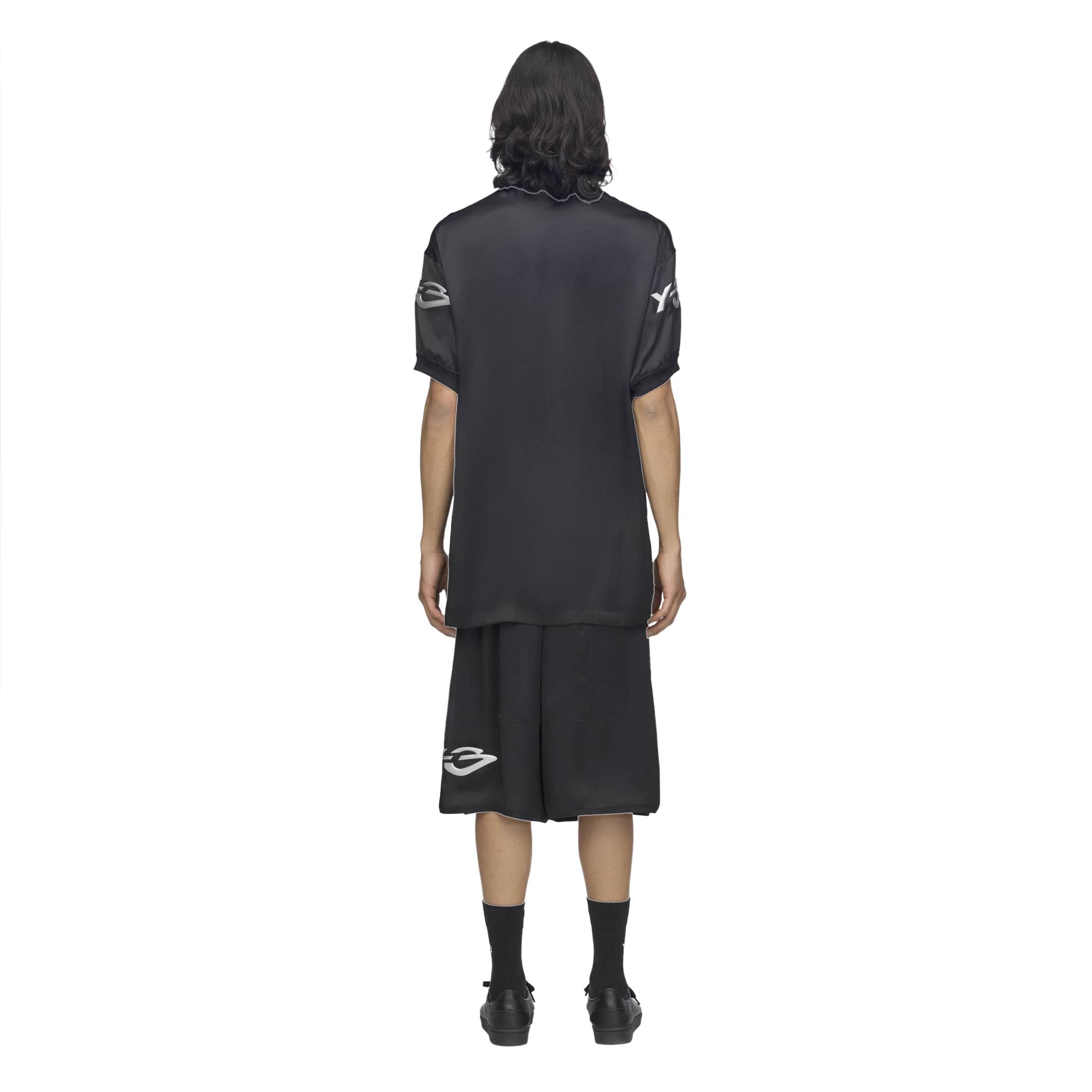 Black - Y3 - Y3 Liquid Logo Sht Sn63 - 7