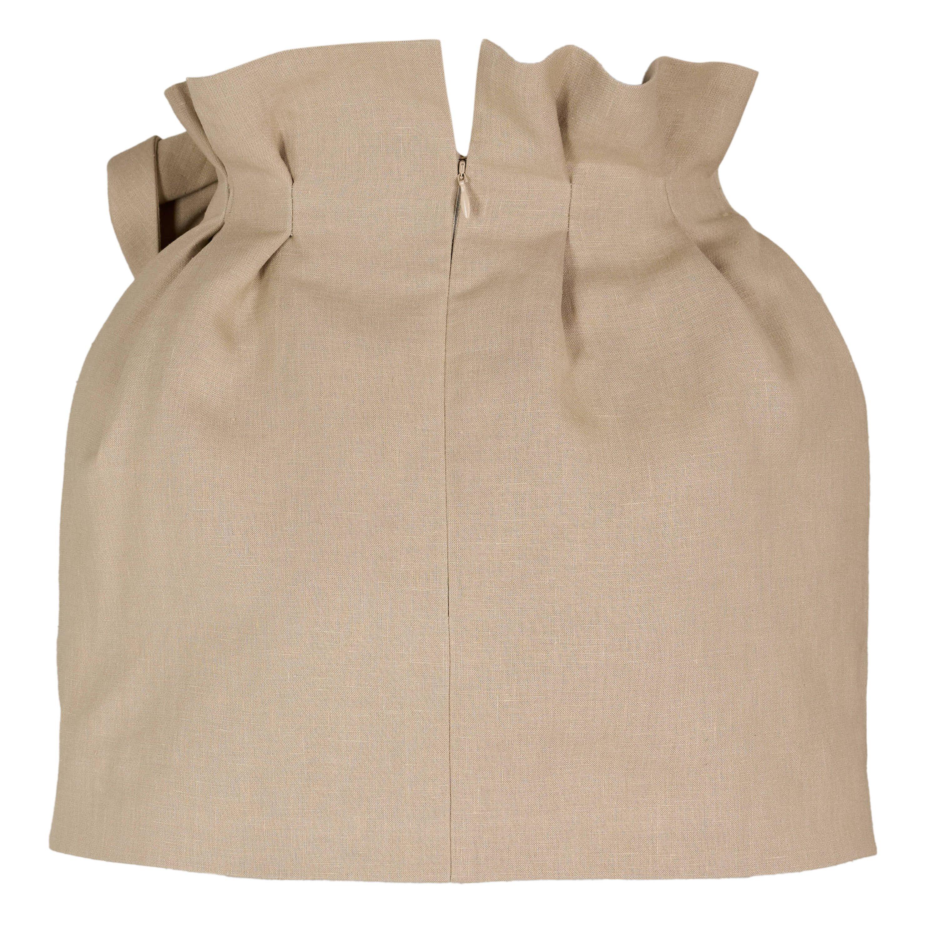 Beige - Magda Butrym - Women's Skirt 12 Mini - 2