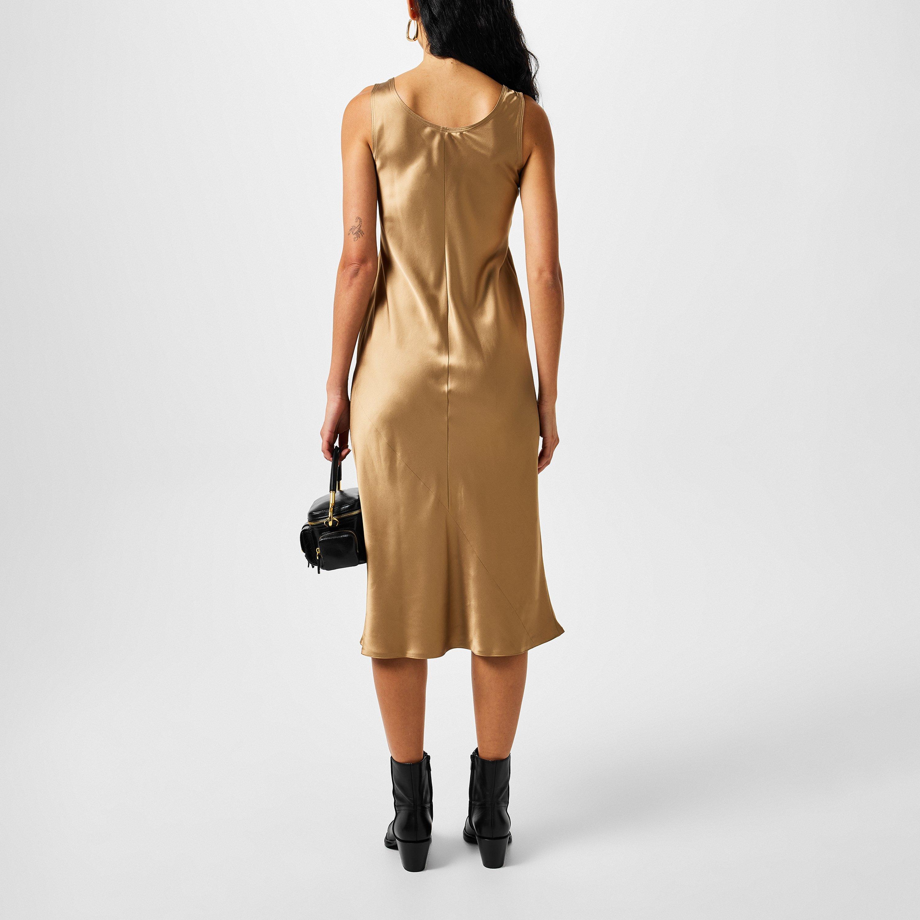 Tobacco - Max Mara - Banjo Midi Dress - 3