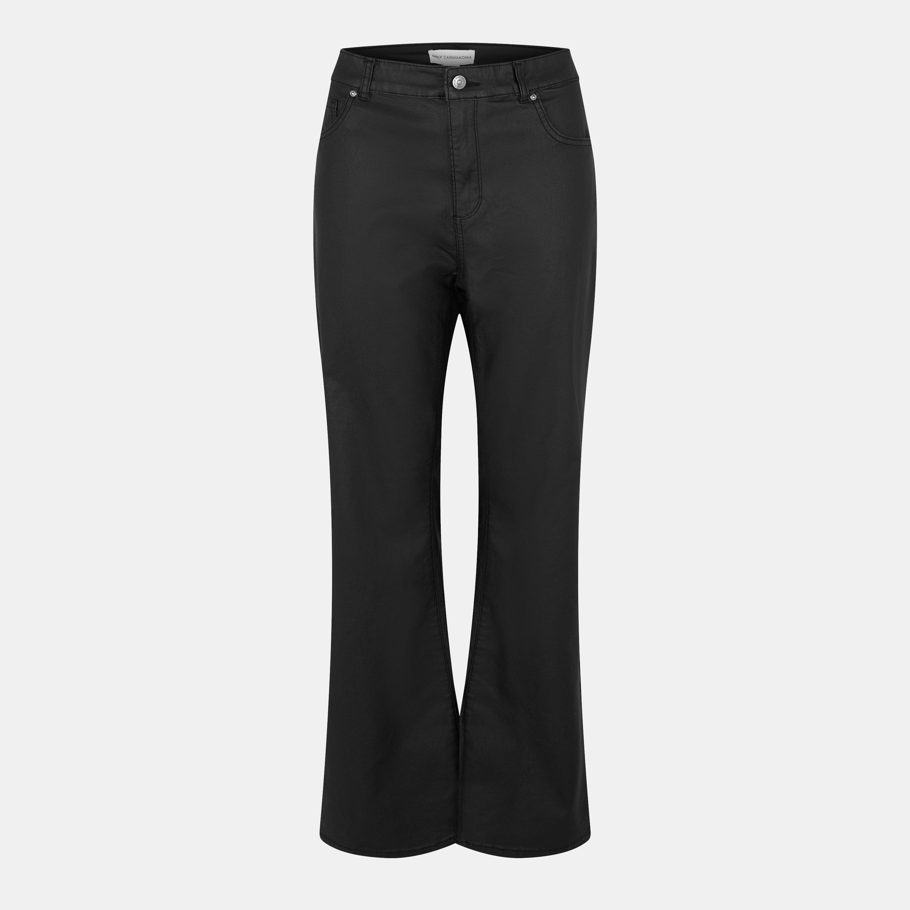 Black - Only - Women's Flared Trouser - 1