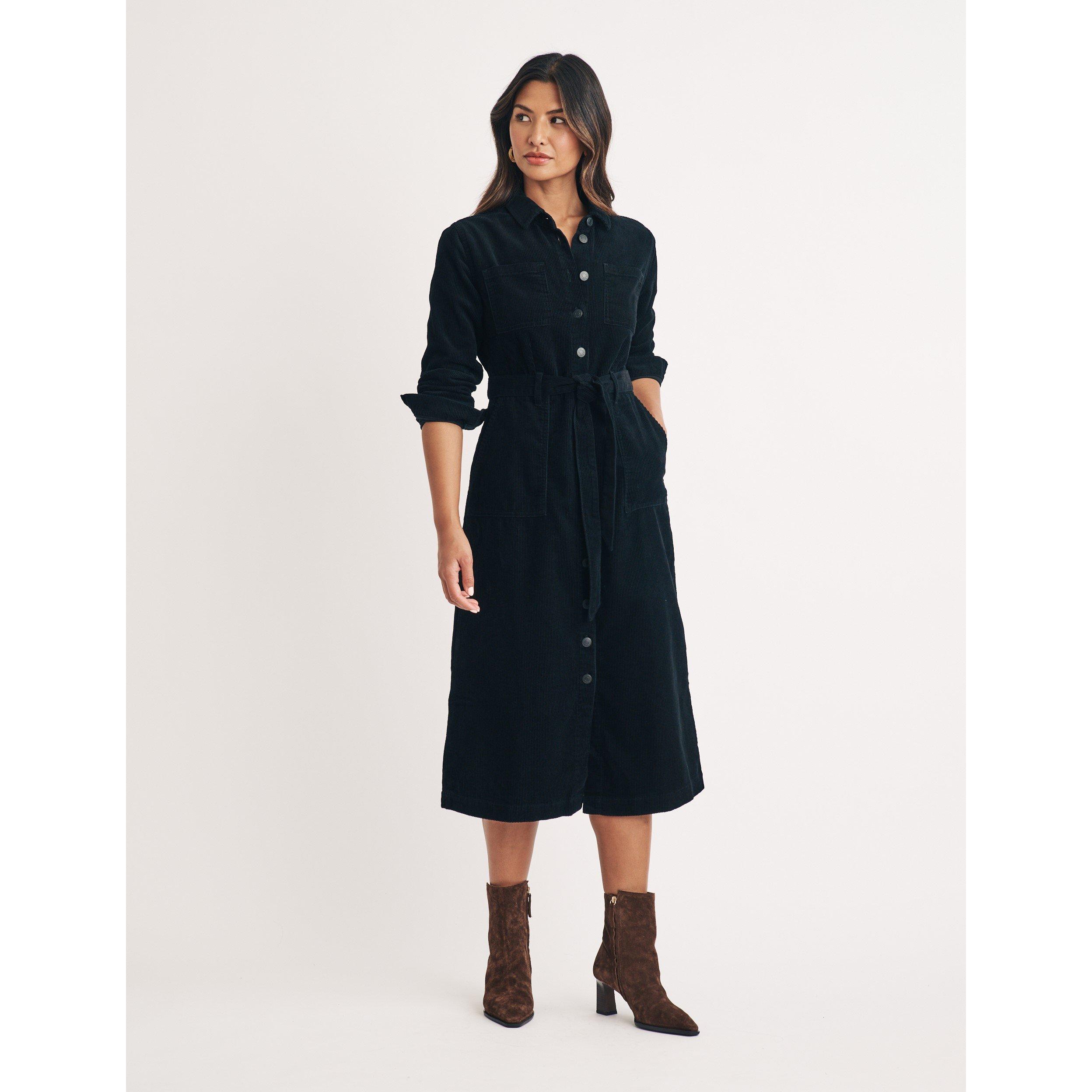 Black - Nobodys Child - NC Finchley Midi Shirt Dress - 2
