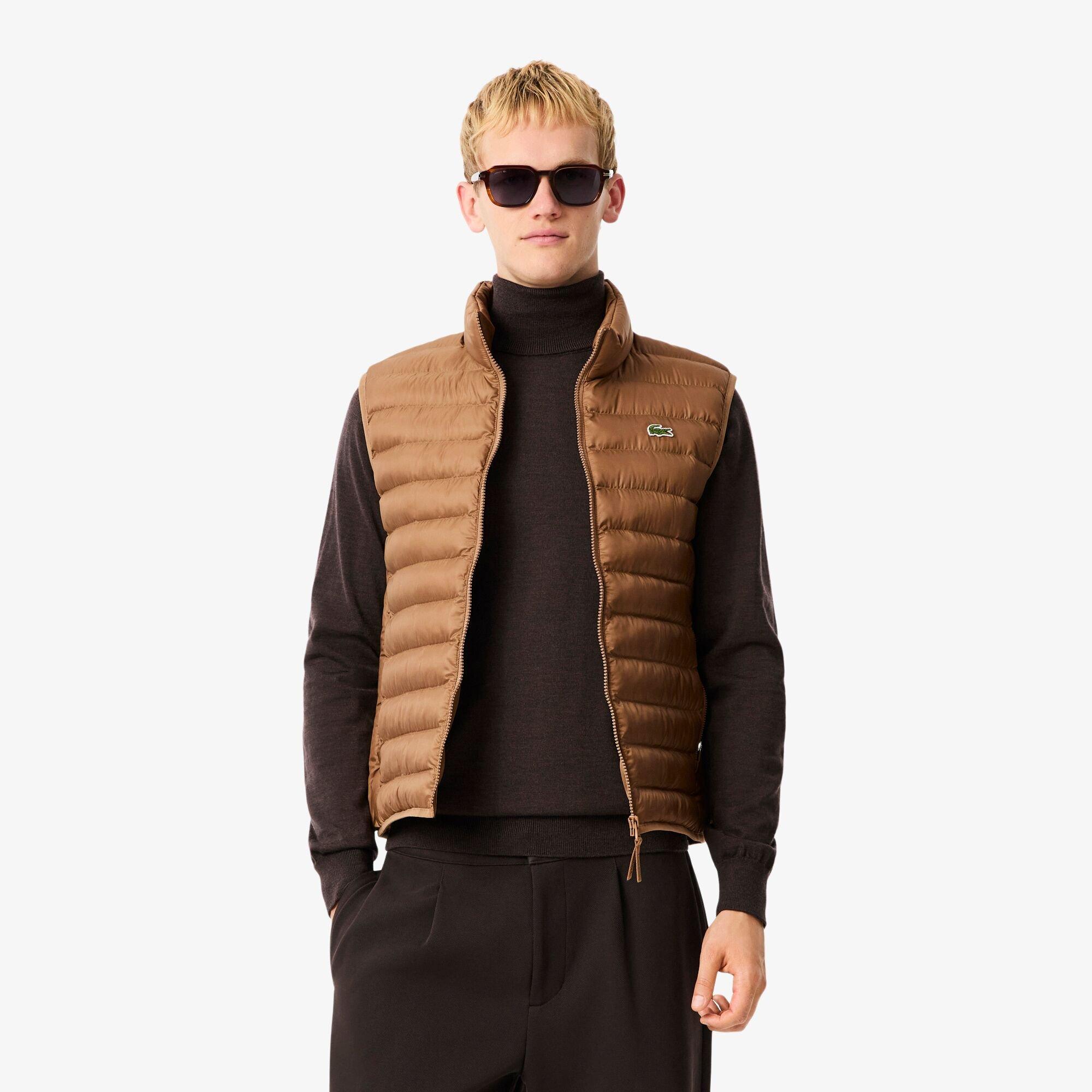 Dark Date Brown - Lacoste - Men's Gilet - 2
