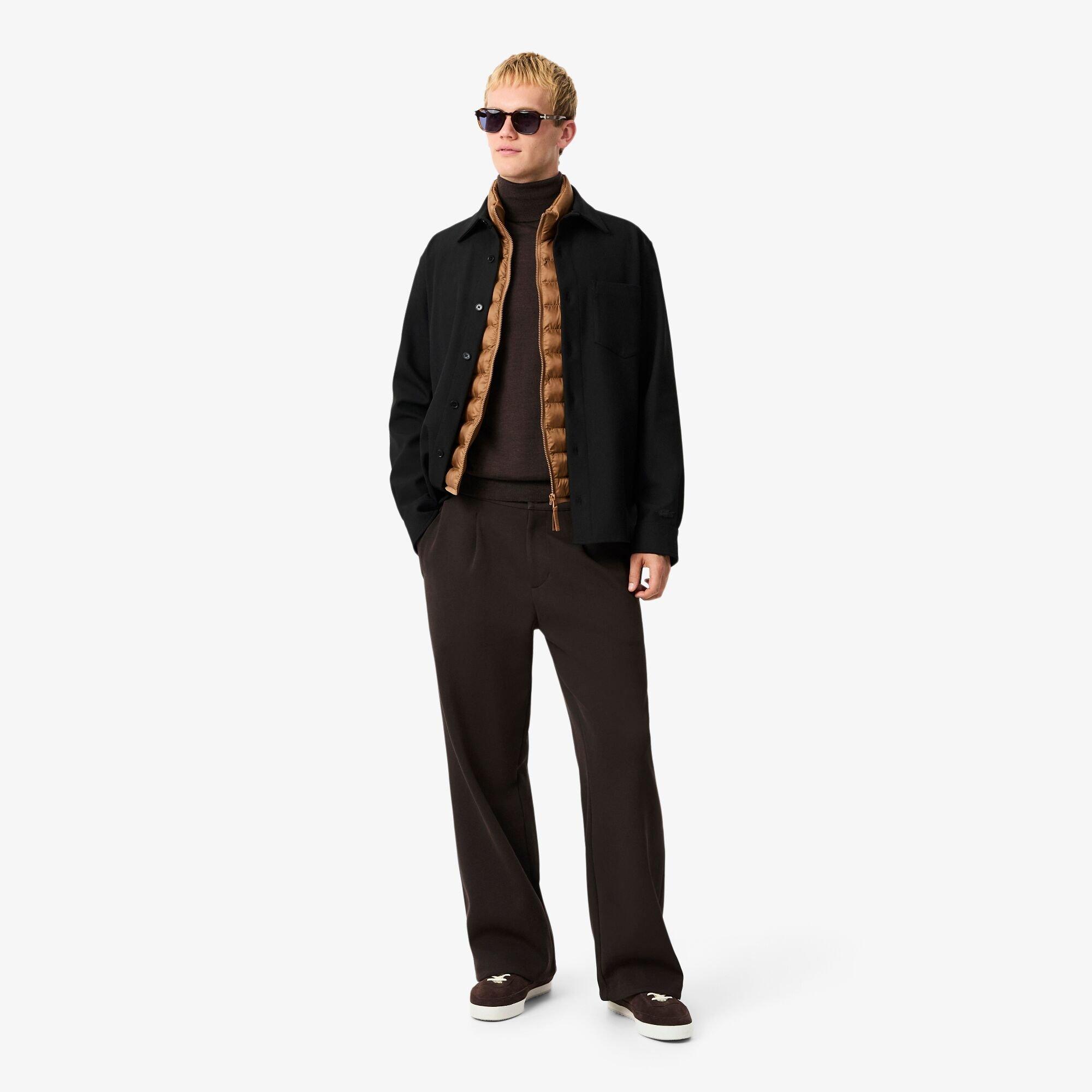 Dark Date Brown - Lacoste - Men's Gilet - 4