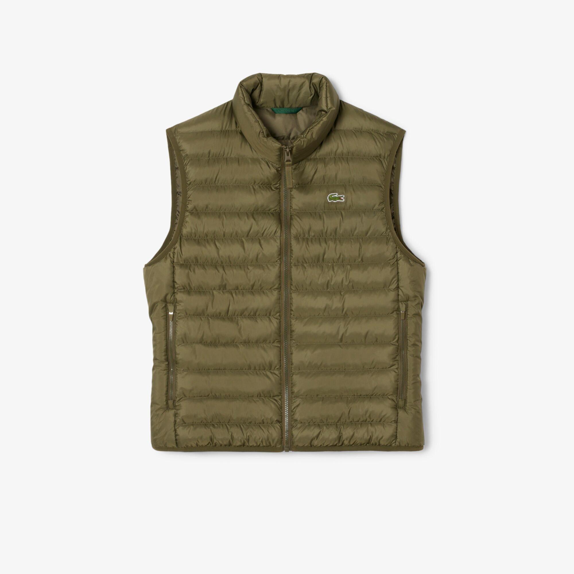Olive - Lacoste - Men's Gilet - 1