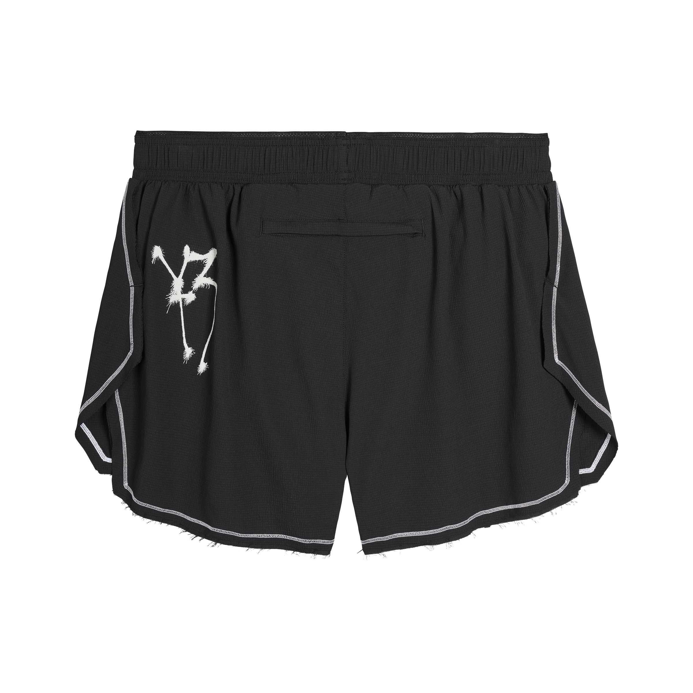Black - Y3 - x Chito Graphic Running Shorts - 2