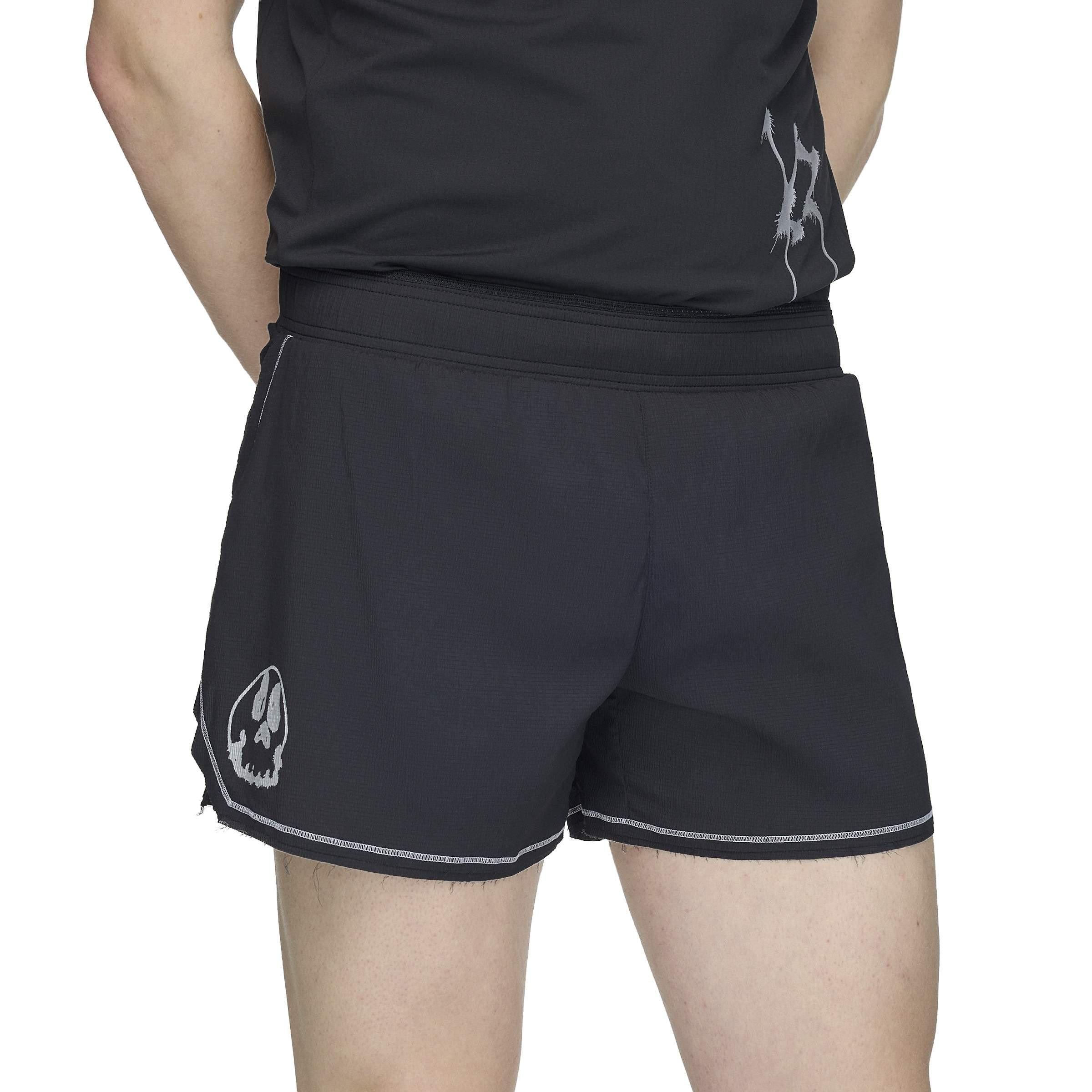 Black - Y3 - x Chito Graphic Running Shorts - 3