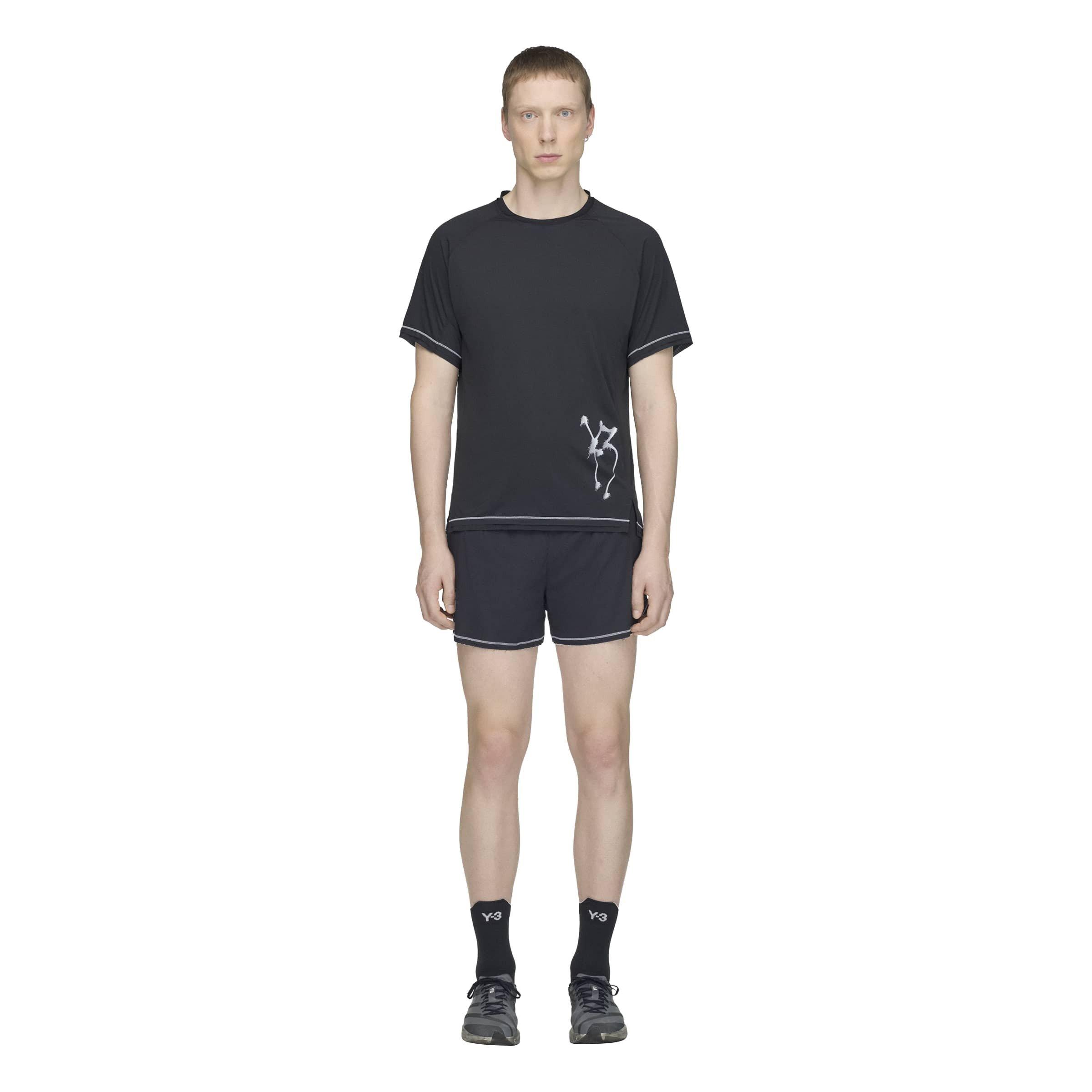 Black - Y3 - x Chito Graphic Running Shorts - 6