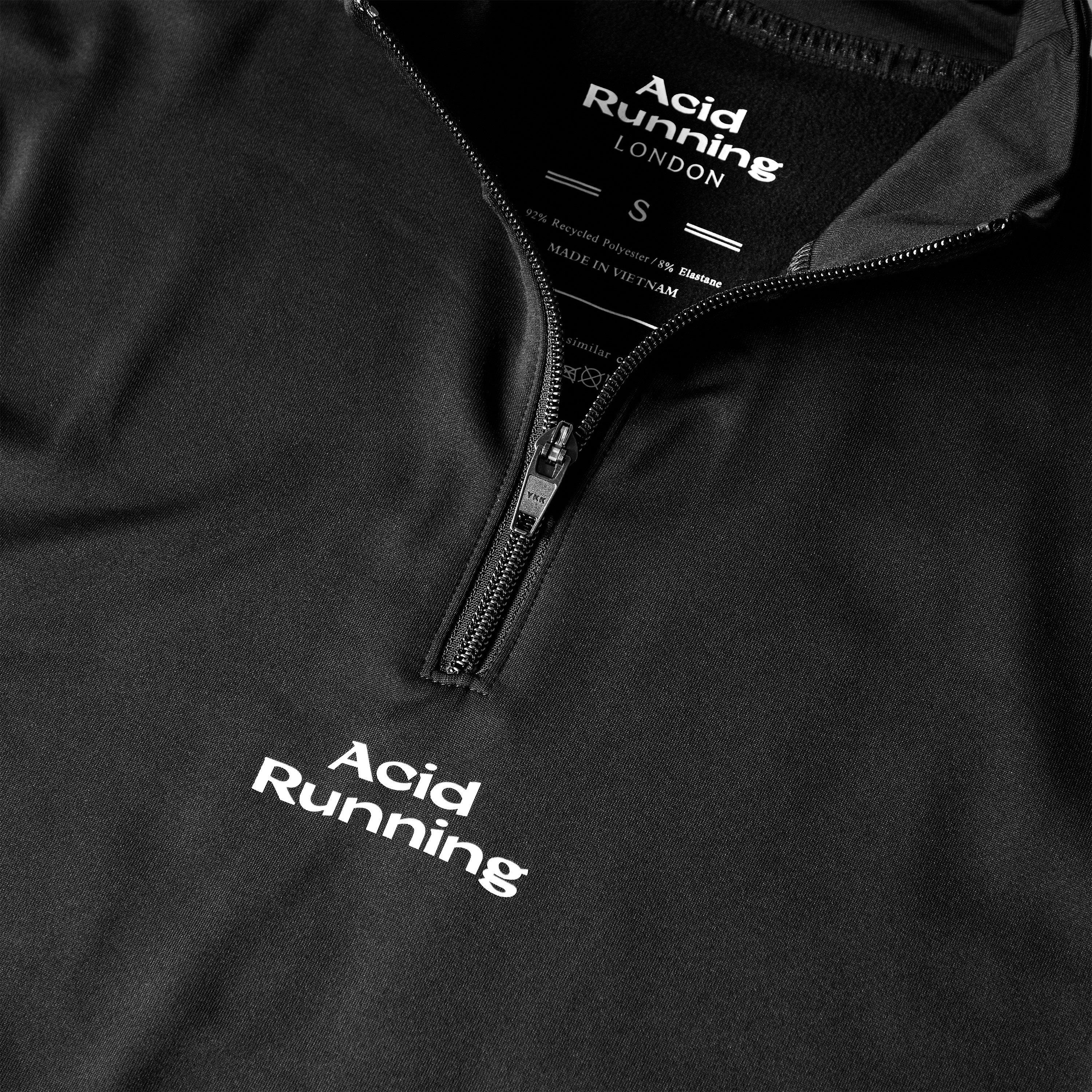 Black - Acid Running - Logo QZ Tech Top - 5