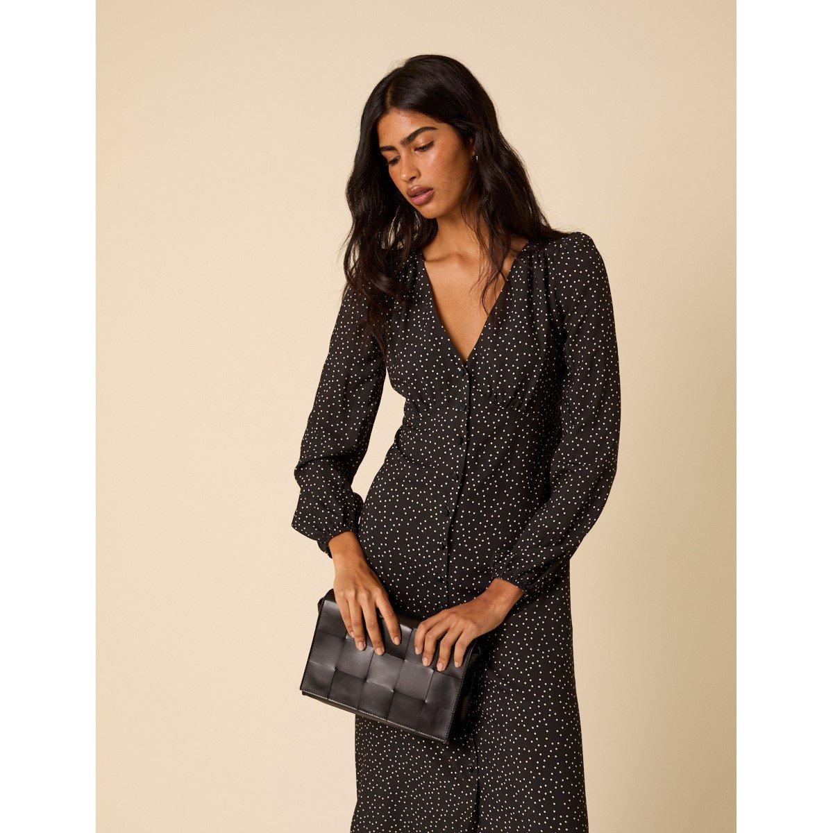 Black - Nobodys Child - NC Kennedy Midi Dress - 5