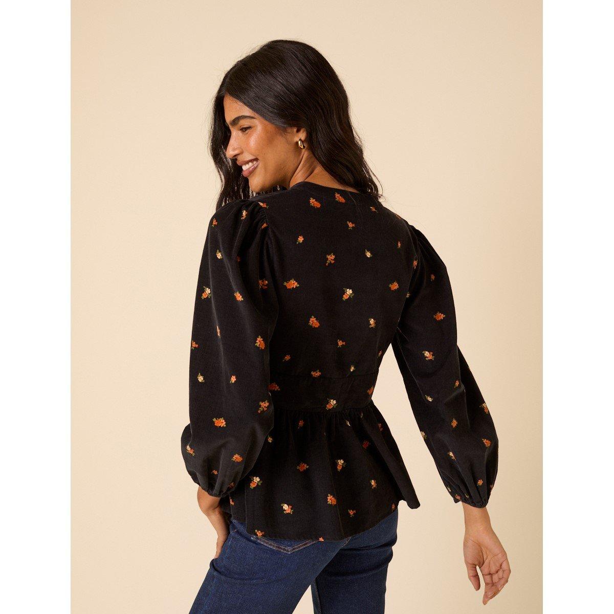 Brown - Nobodys Child - NC Long Sleeve Starlight Top - 2
