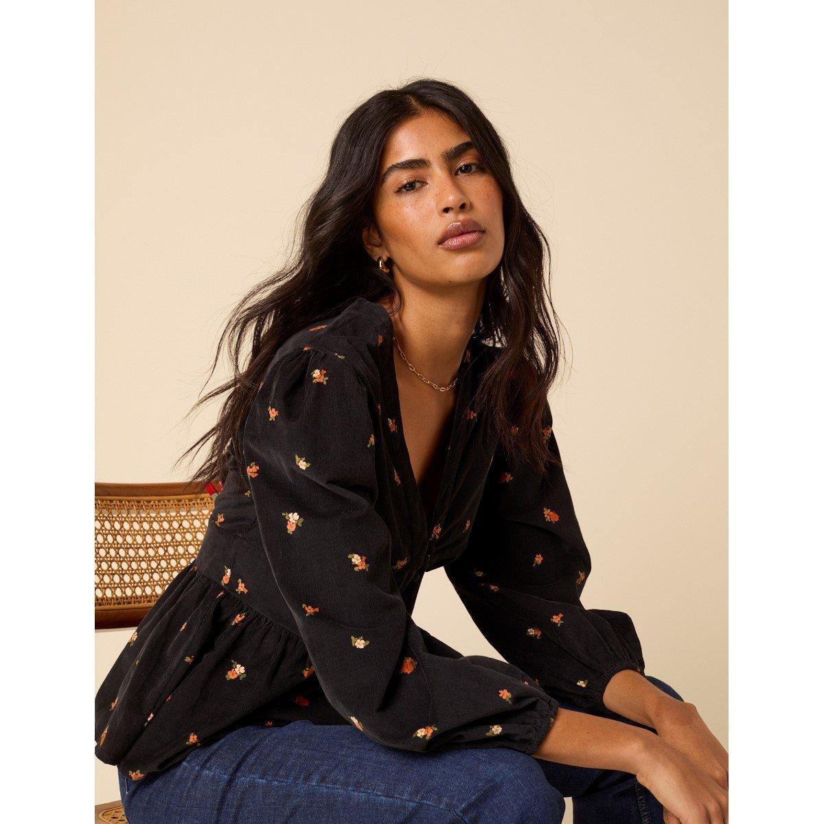 Brown - Nobodys Child - NC Long Sleeve Starlight Top - 3