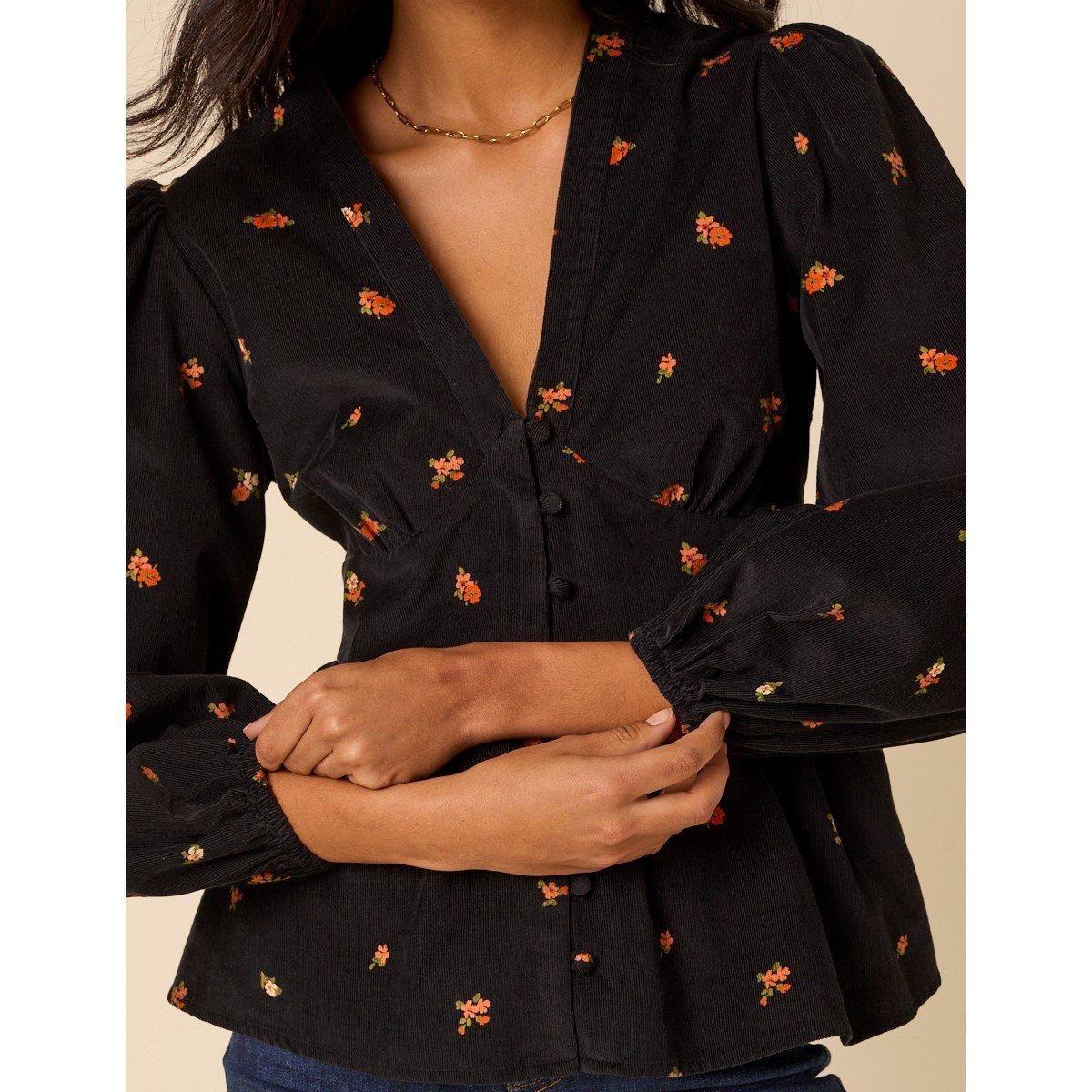 Brown - Nobodys Child - NC Long Sleeve Starlight Top - 5