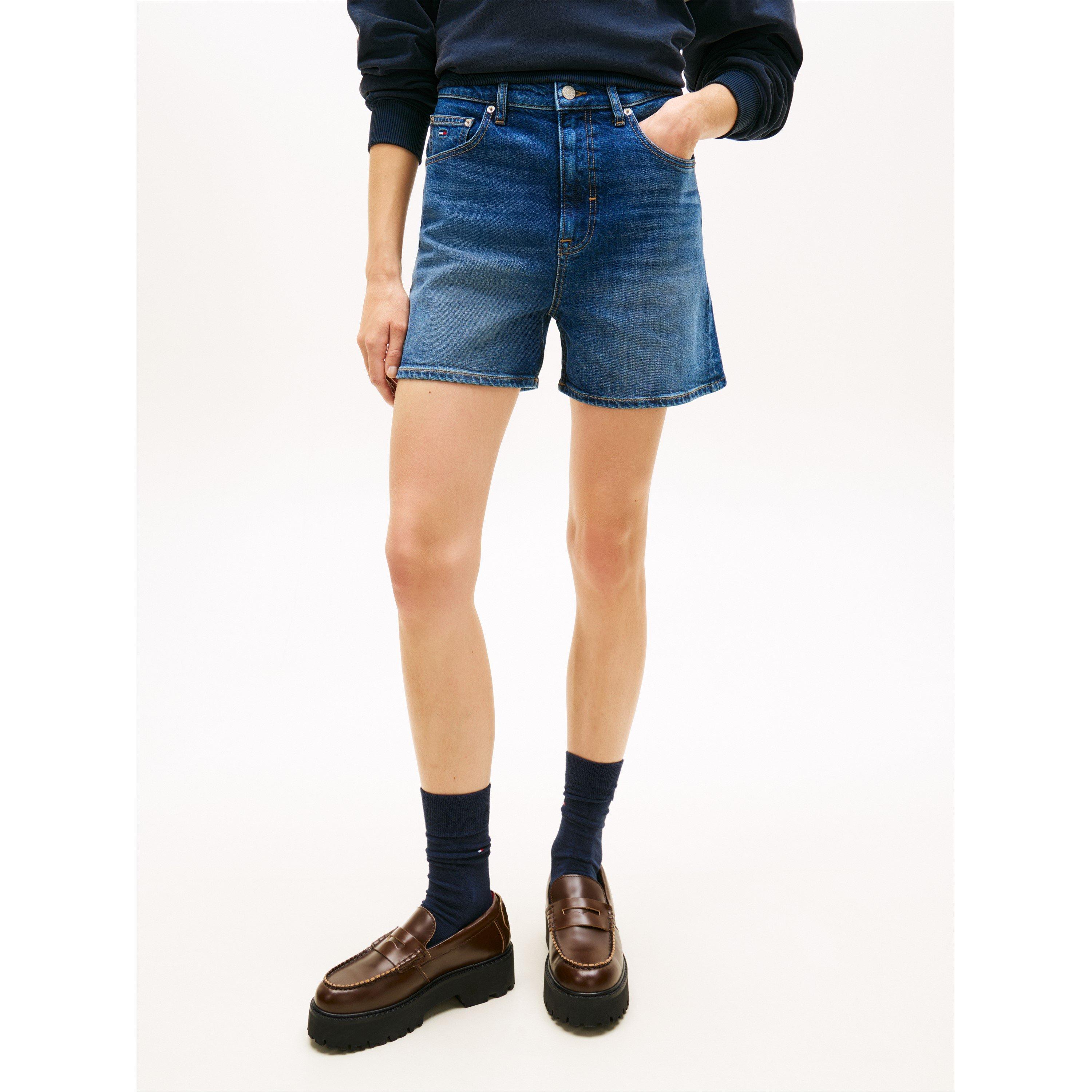 Denim Dark - Tommy Jeans - TJ Mom Short Ld63 - 2