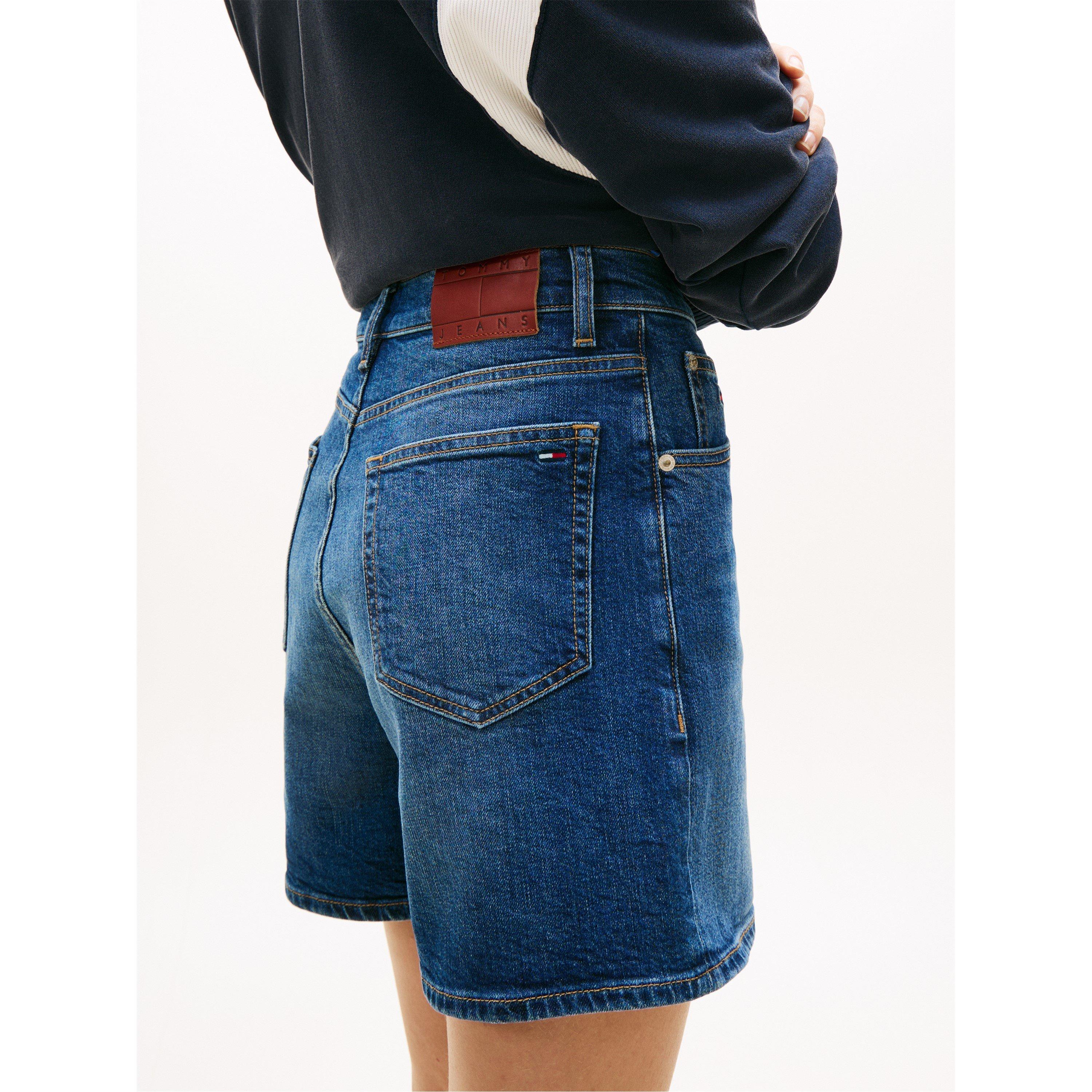 Denim Dark - Tommy Jeans - TJ Mom Short Ld63 - 3