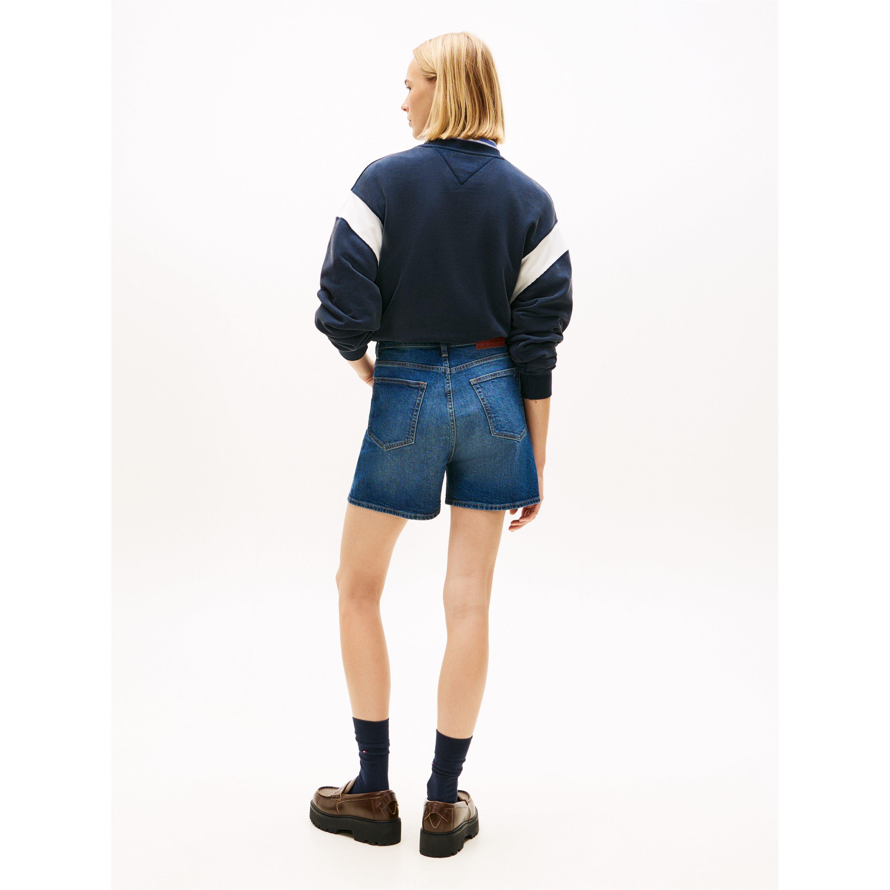 Denim Dark - Tommy Jeans - TJ Mom Short Ld63 - 5