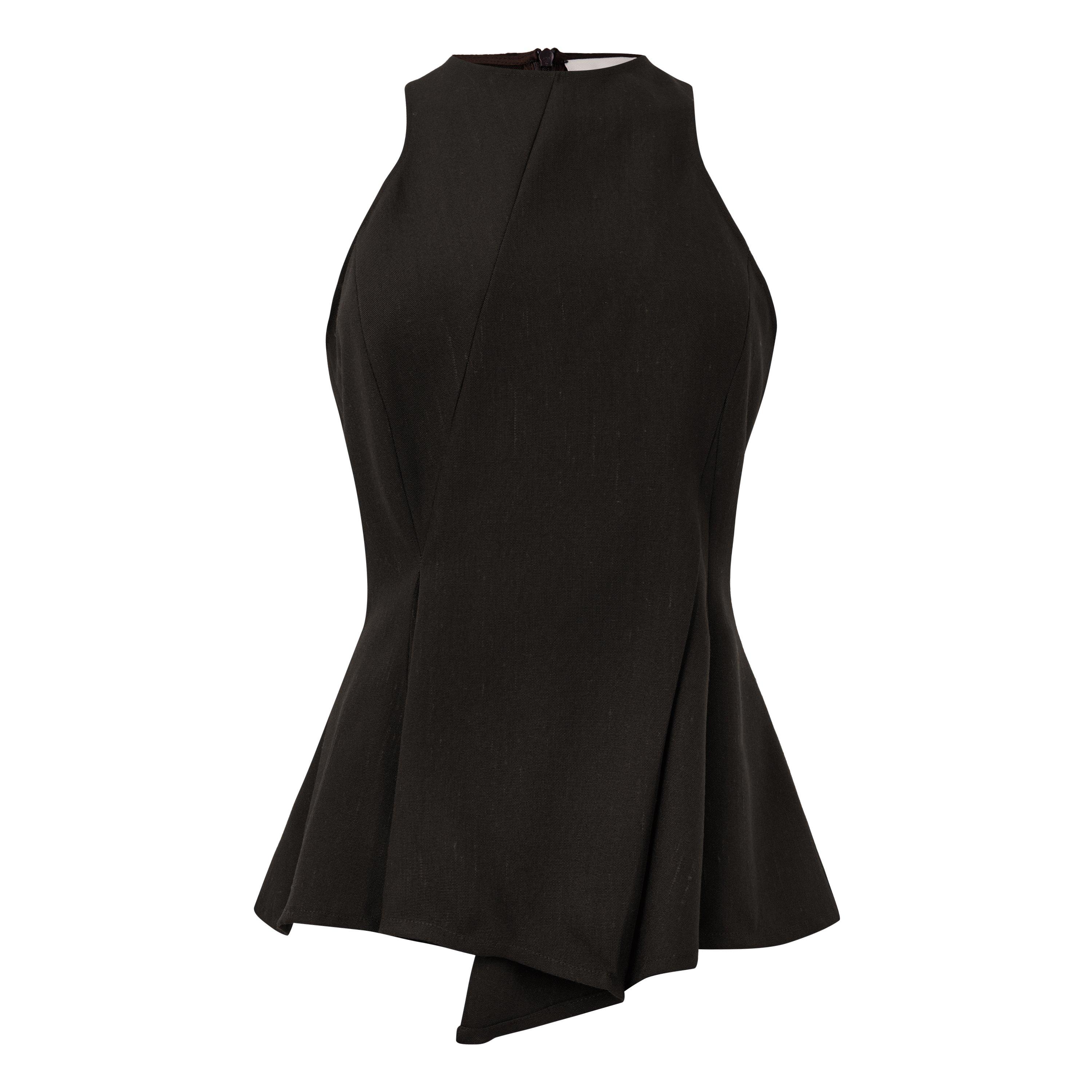 Brown - Magda Butrym - Magda Blouse 08 Ld64 - 1