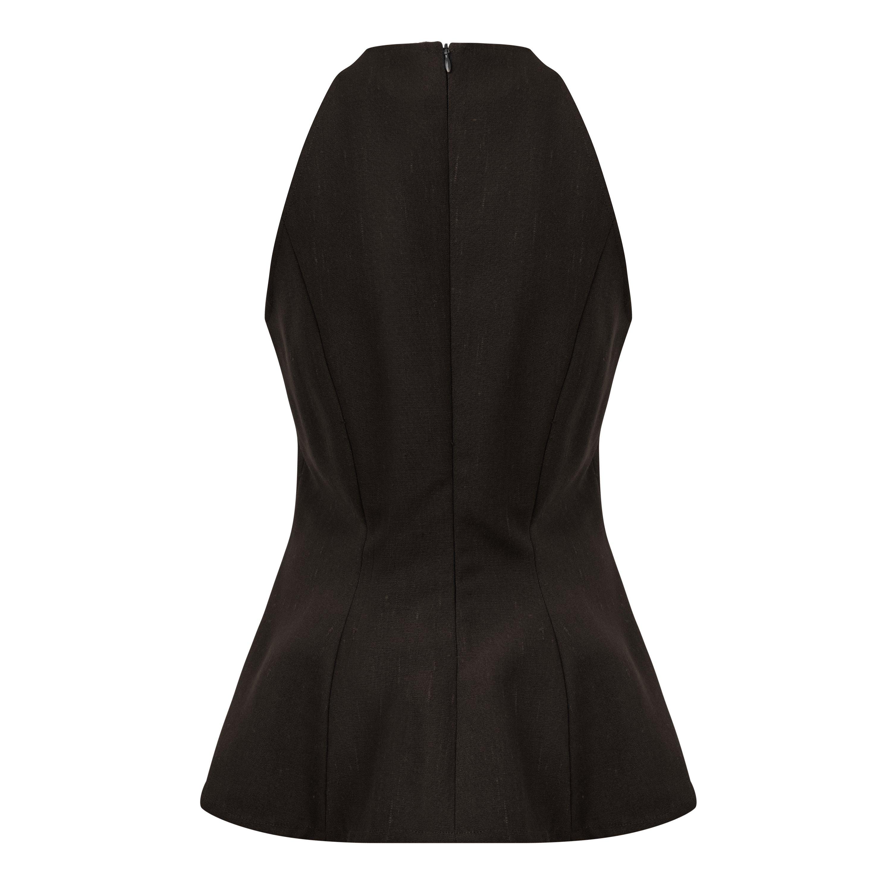 Brown - Magda Butrym - Magda Blouse 08 Ld64 - 2