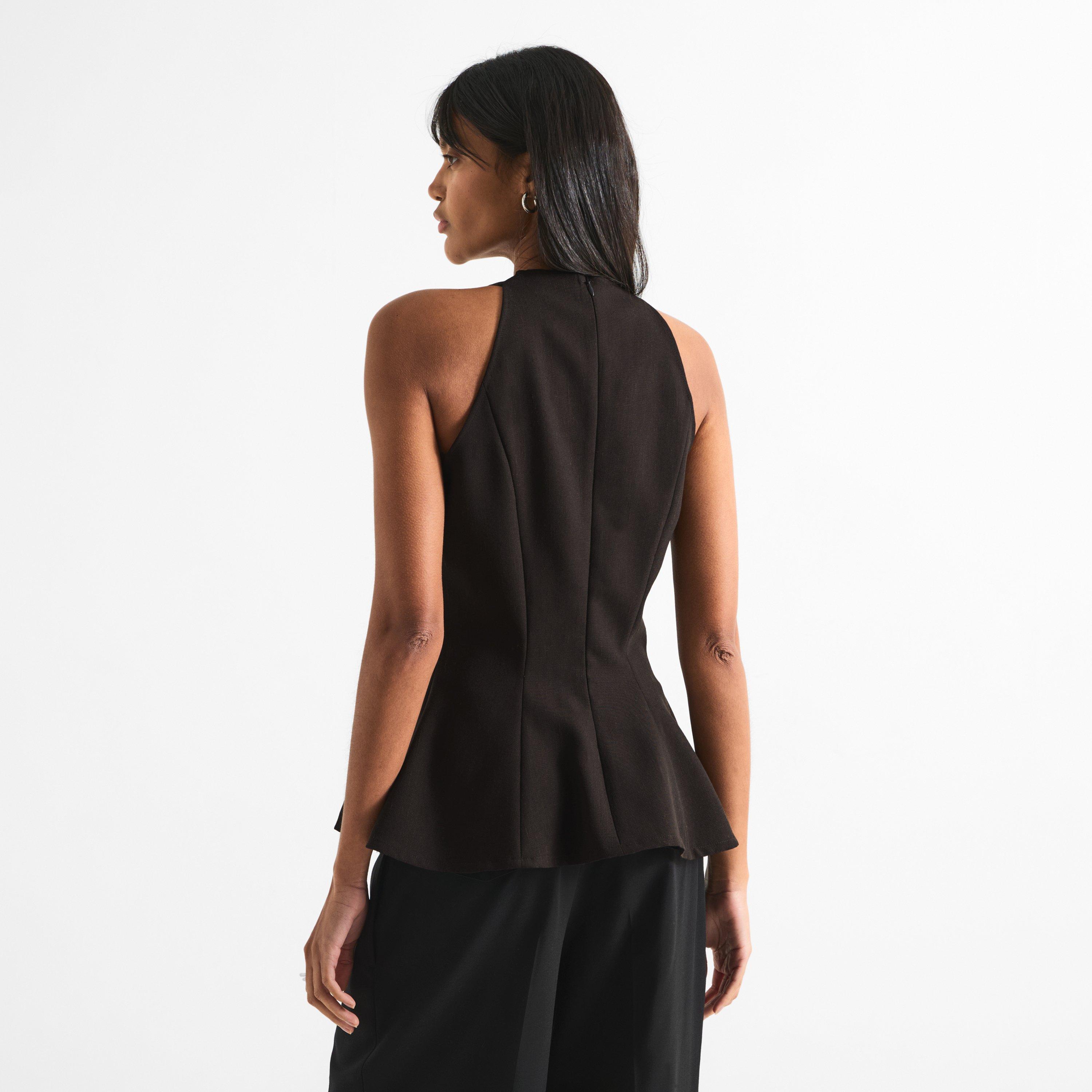 Brown - Magda Butrym - Magda Blouse 08 Ld64 - 4