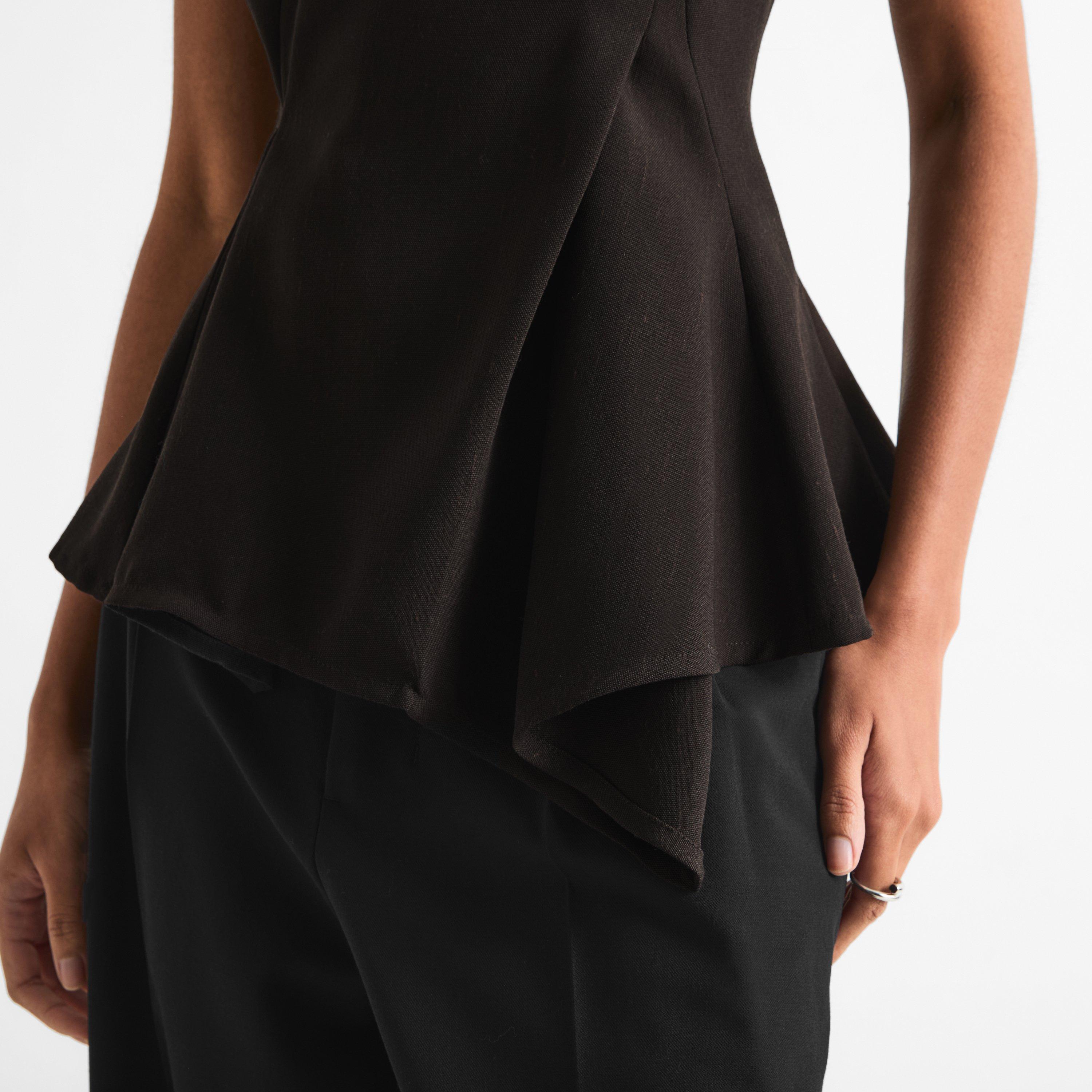 Brown - Magda Butrym - Magda Blouse 08 Ld64 - 5