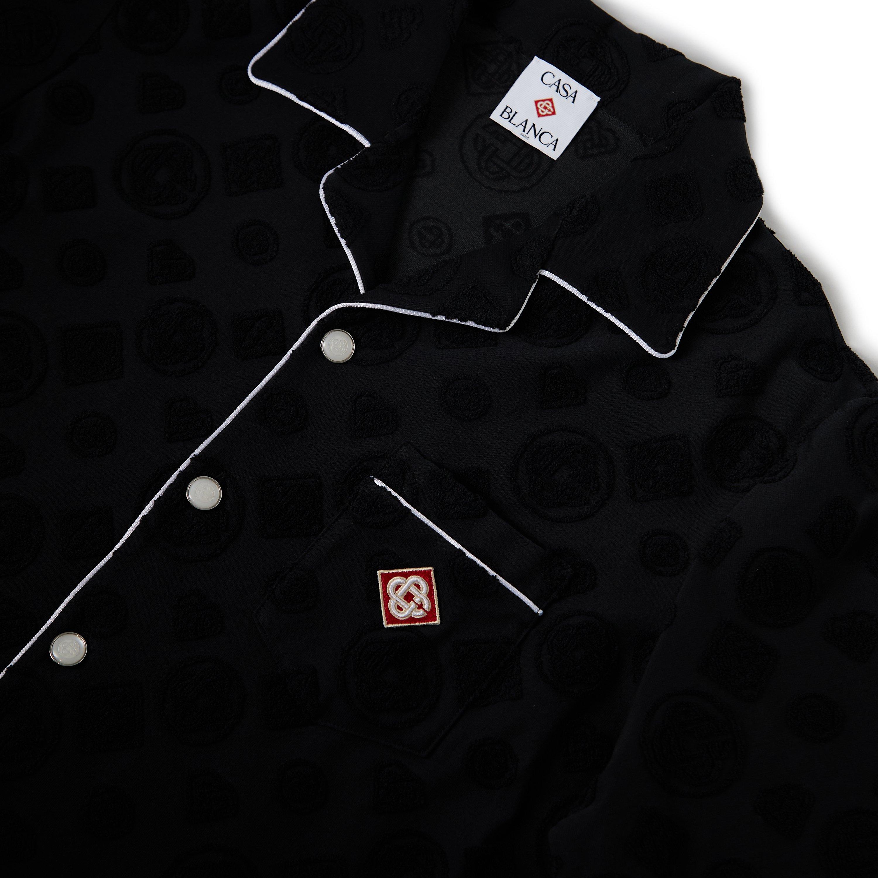 Black - Casablanca - Casa Towel Mono Shrt Sn62 - 3