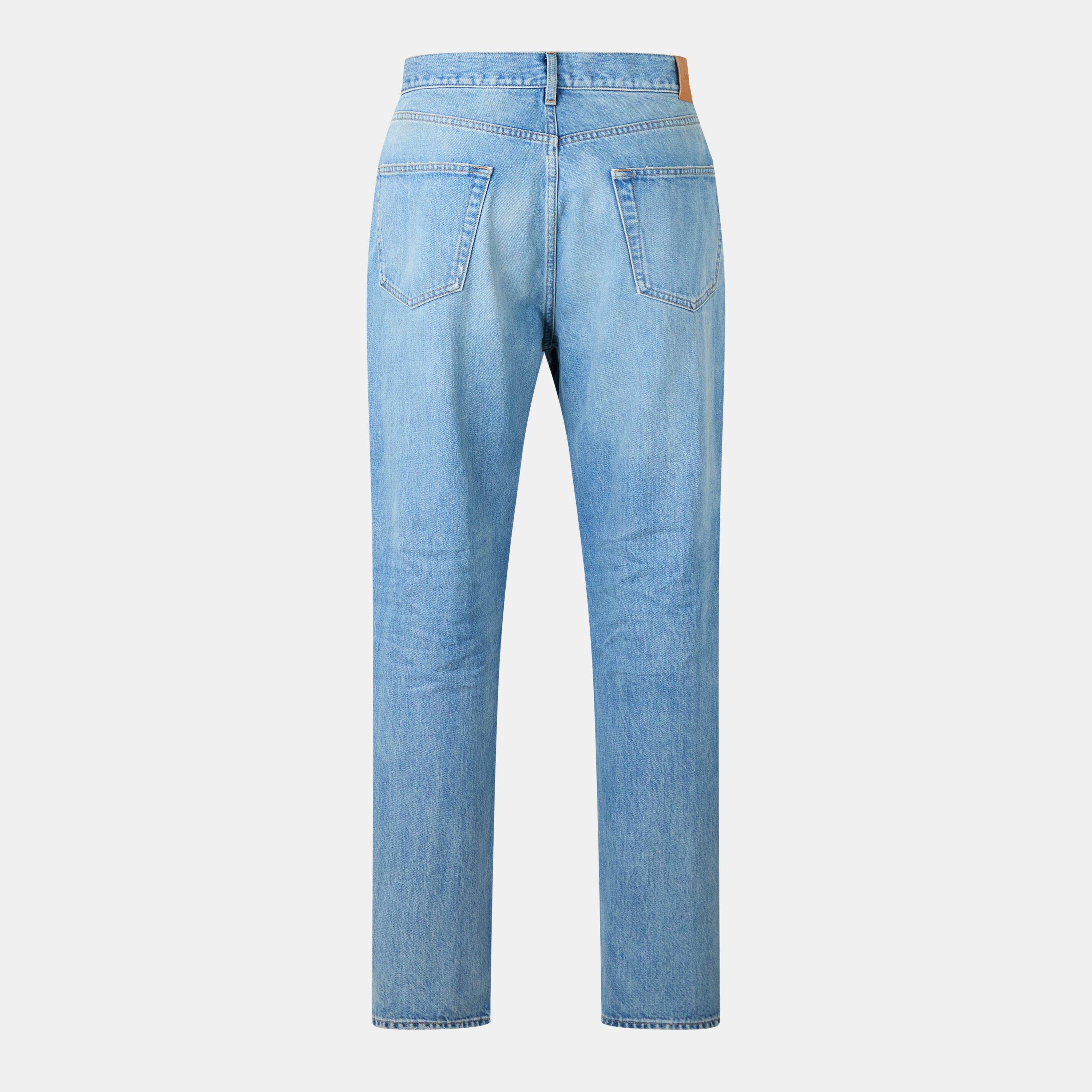 Blue - Saint Laurent - Men's Mick Wide Leg Jeans - 2