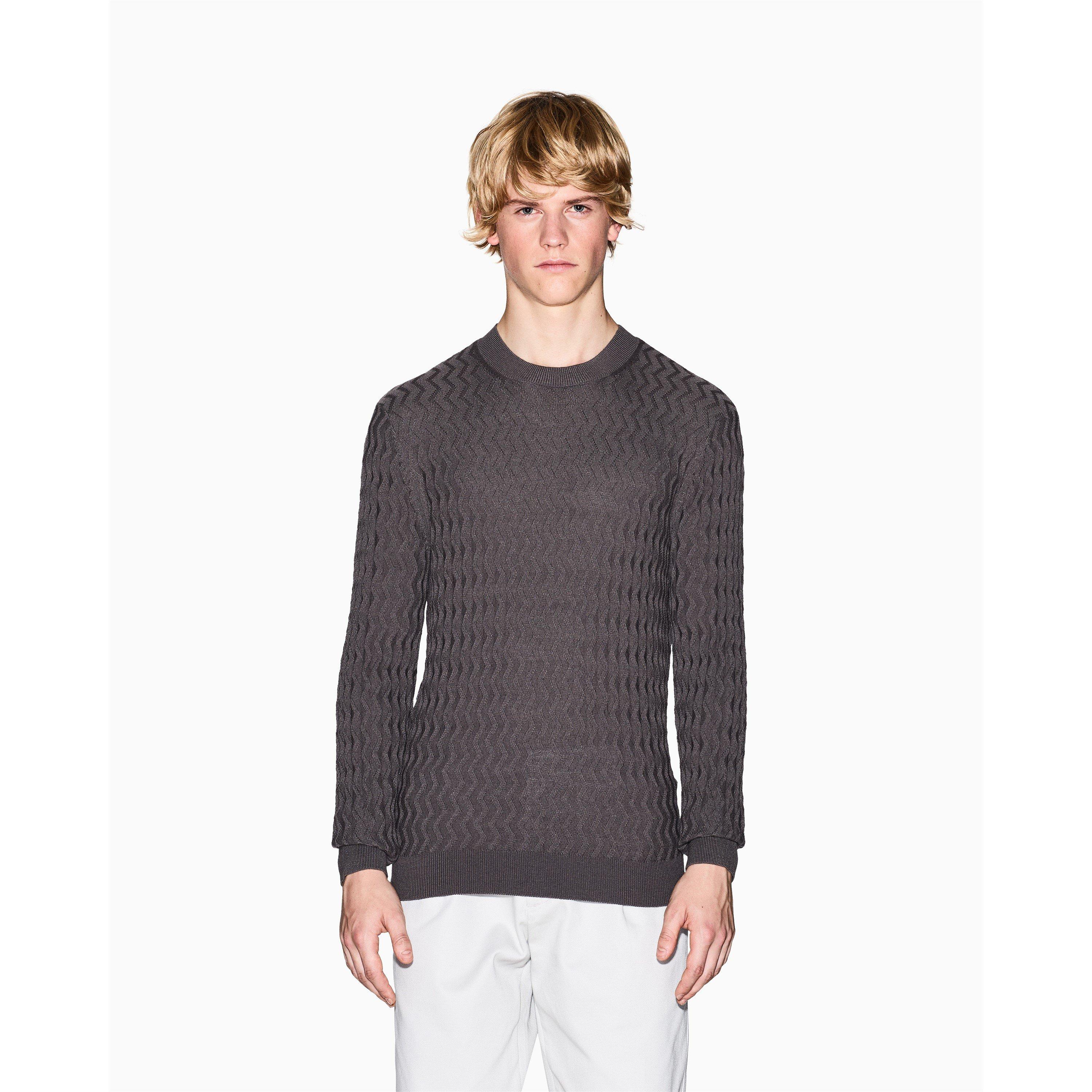 Gull F8034 - Armani Exchange - Men's Crew Neck Jumper - 1