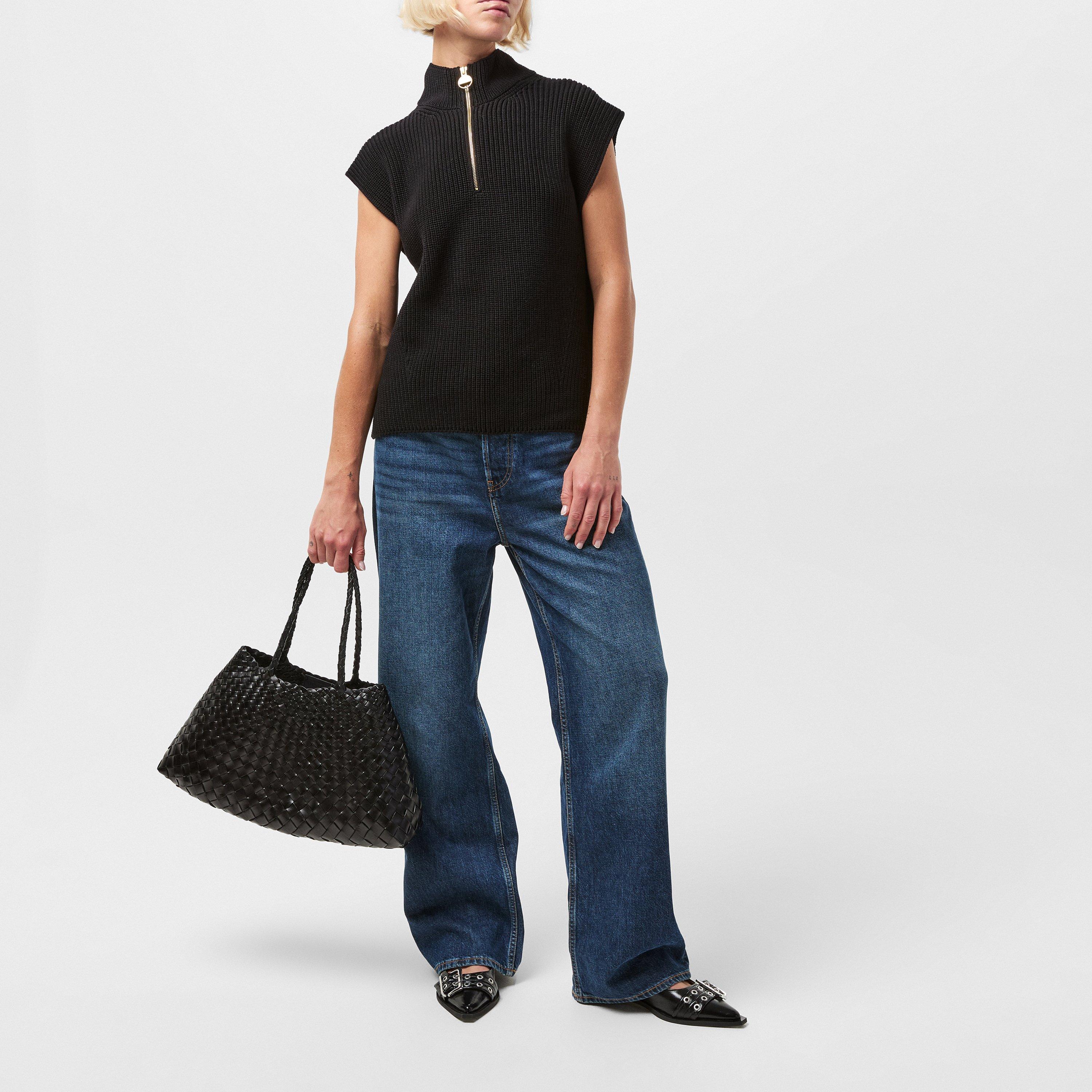 Black - Barbour International - Women's Clara Crew Neck Jumper - 6