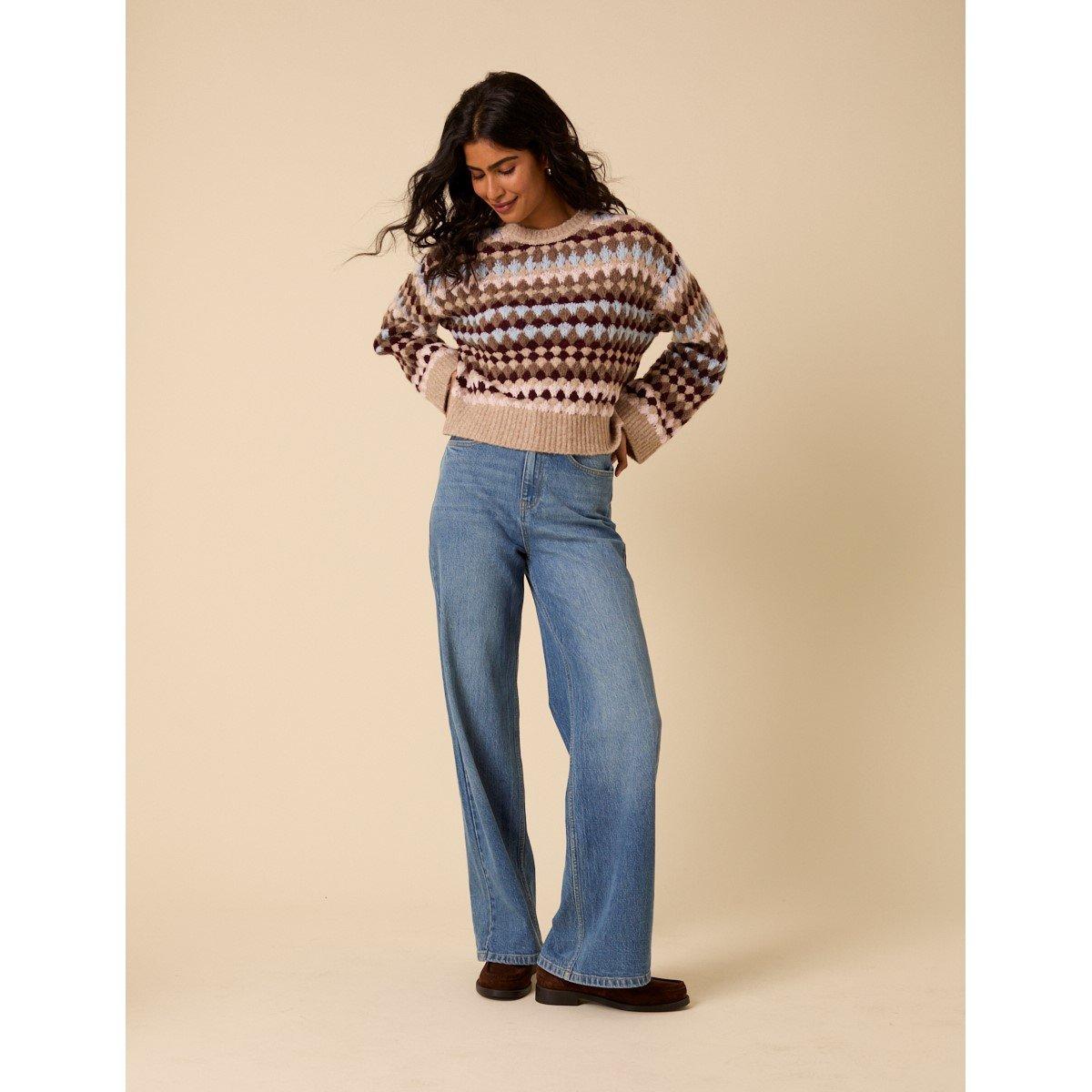 Multi - Nobodys Child - NC Texture Stripe Jumper - 3