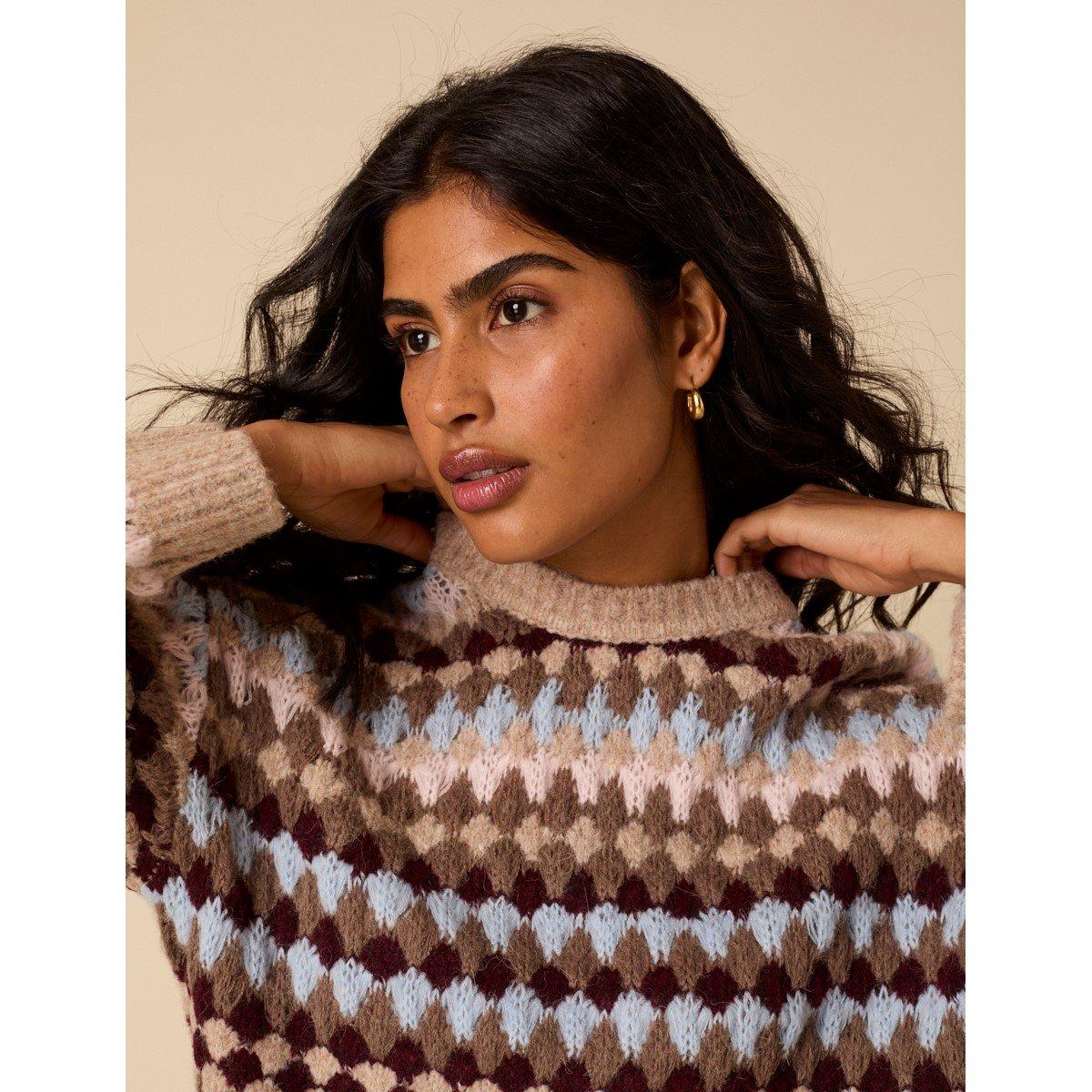 Multi - Nobodys Child - NC Texture Stripe Jumper - 4