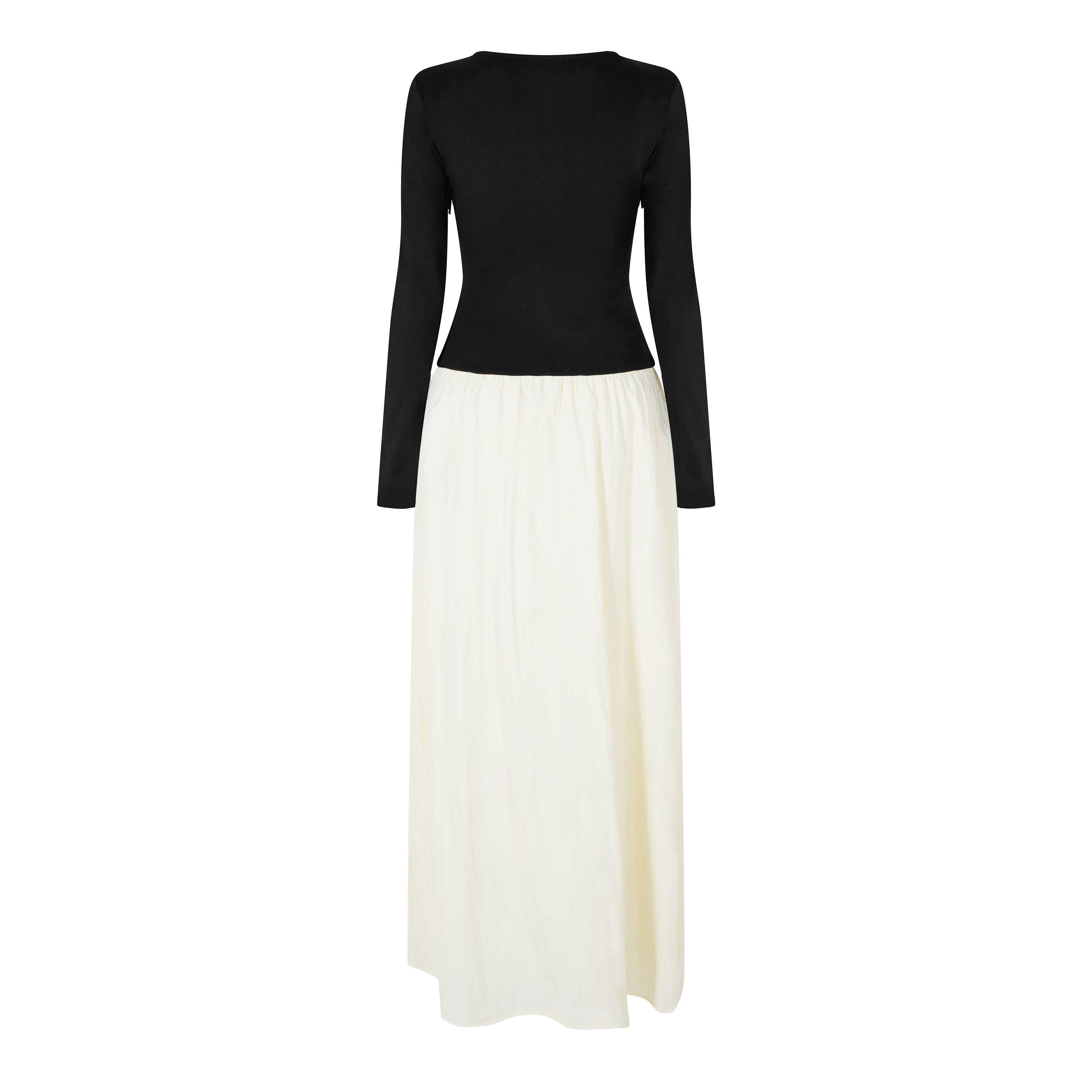 Monochrome - 4th and Reckless - Women's Rosie Maxi Tea Dress - 6