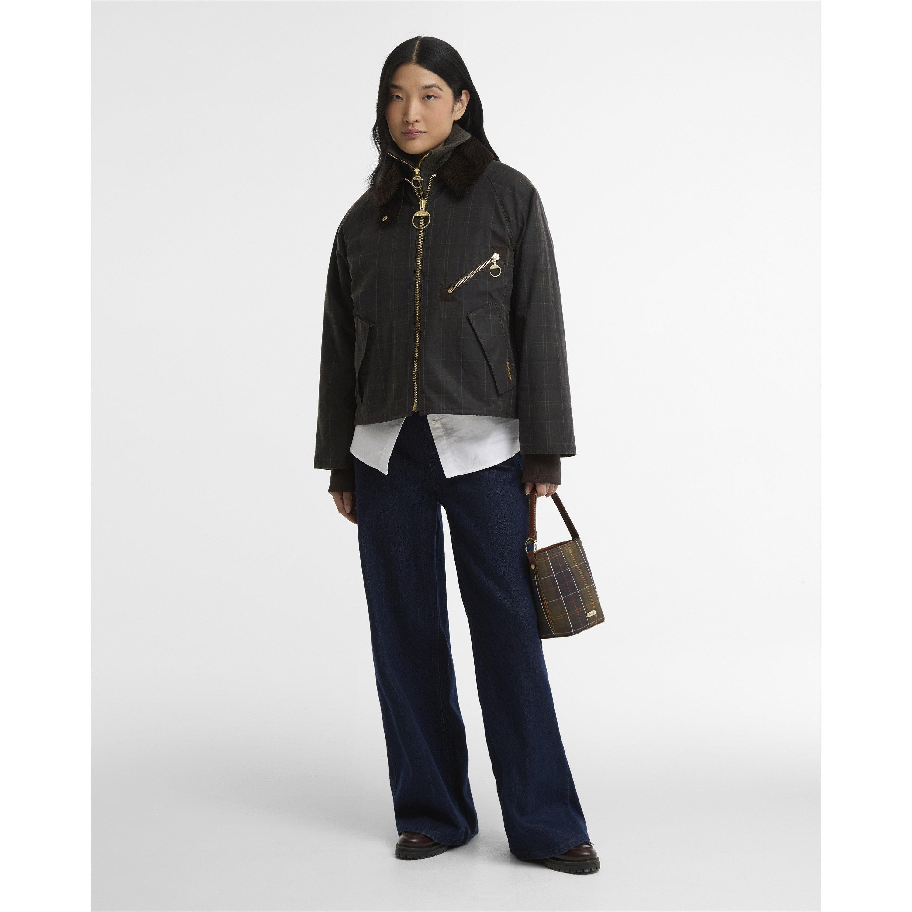 Shadow Classic - Barbour - Women's Arlene Cotton Long Sleeve Full Zip Wax Jacket - 6