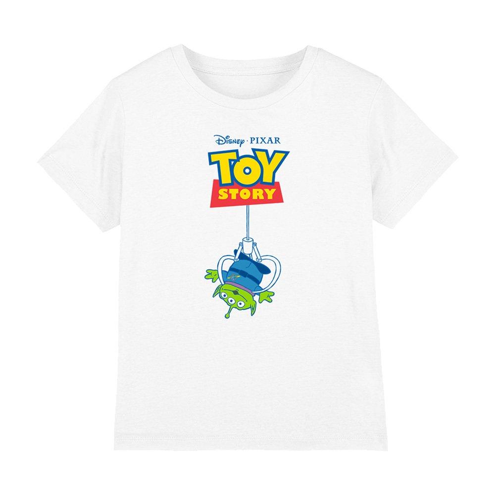 White - Disney - Toy Story Alien The Claw Logo Kids T-Shirt White - 1