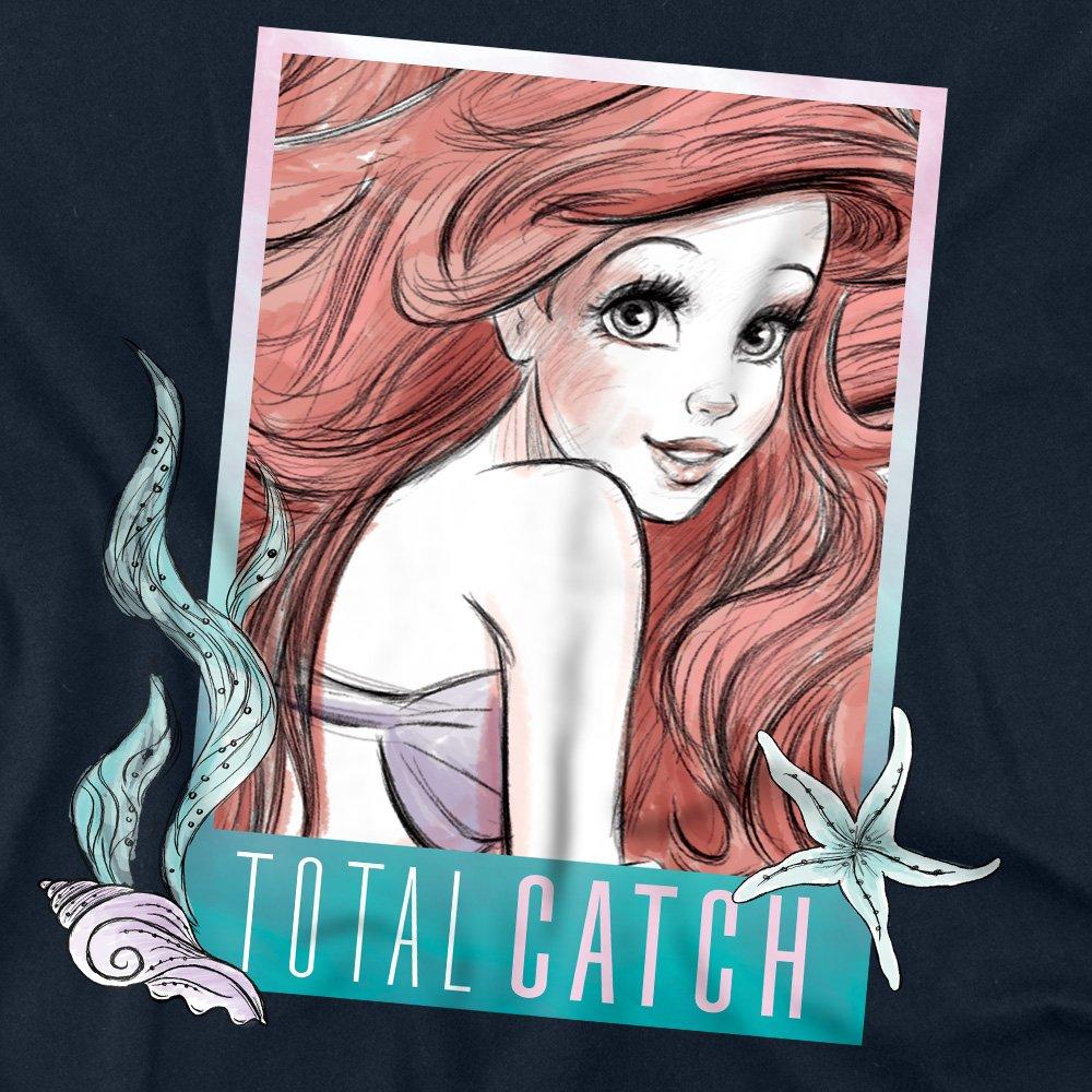 Navy - Disney - The Little Mermaid Ariel Total Catch Long Sleeve T - 2