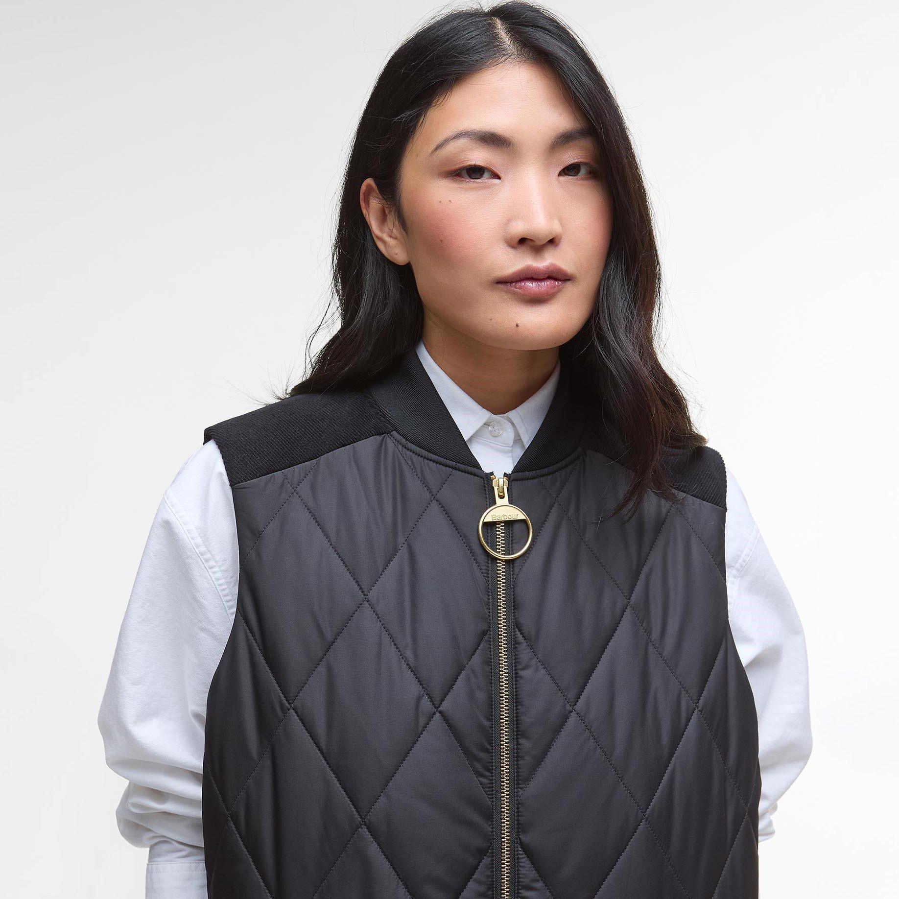 Black/Tartan - Barbour - Lydia Gilet - 4