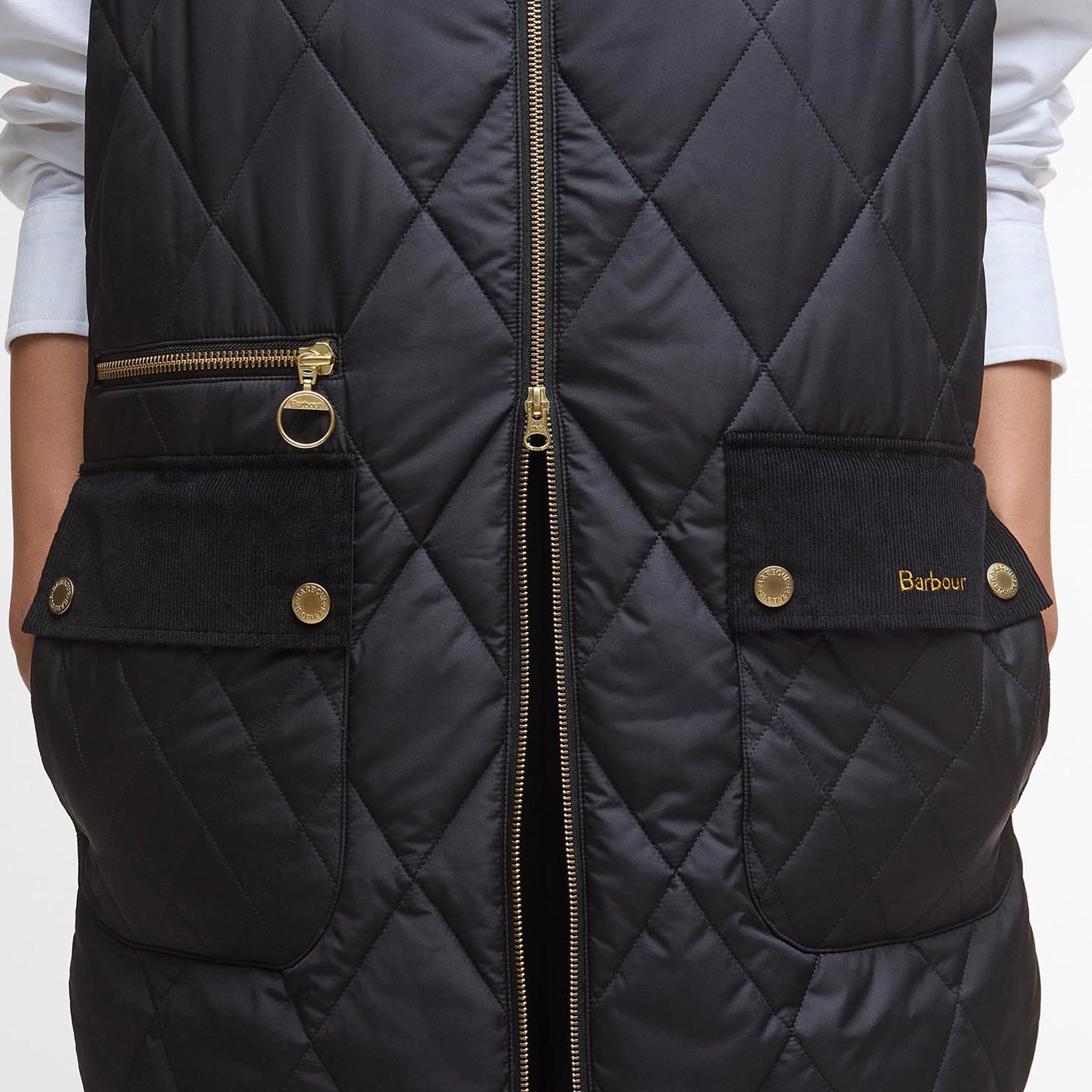 Black/Tartan - Barbour - Lydia Gilet - 5