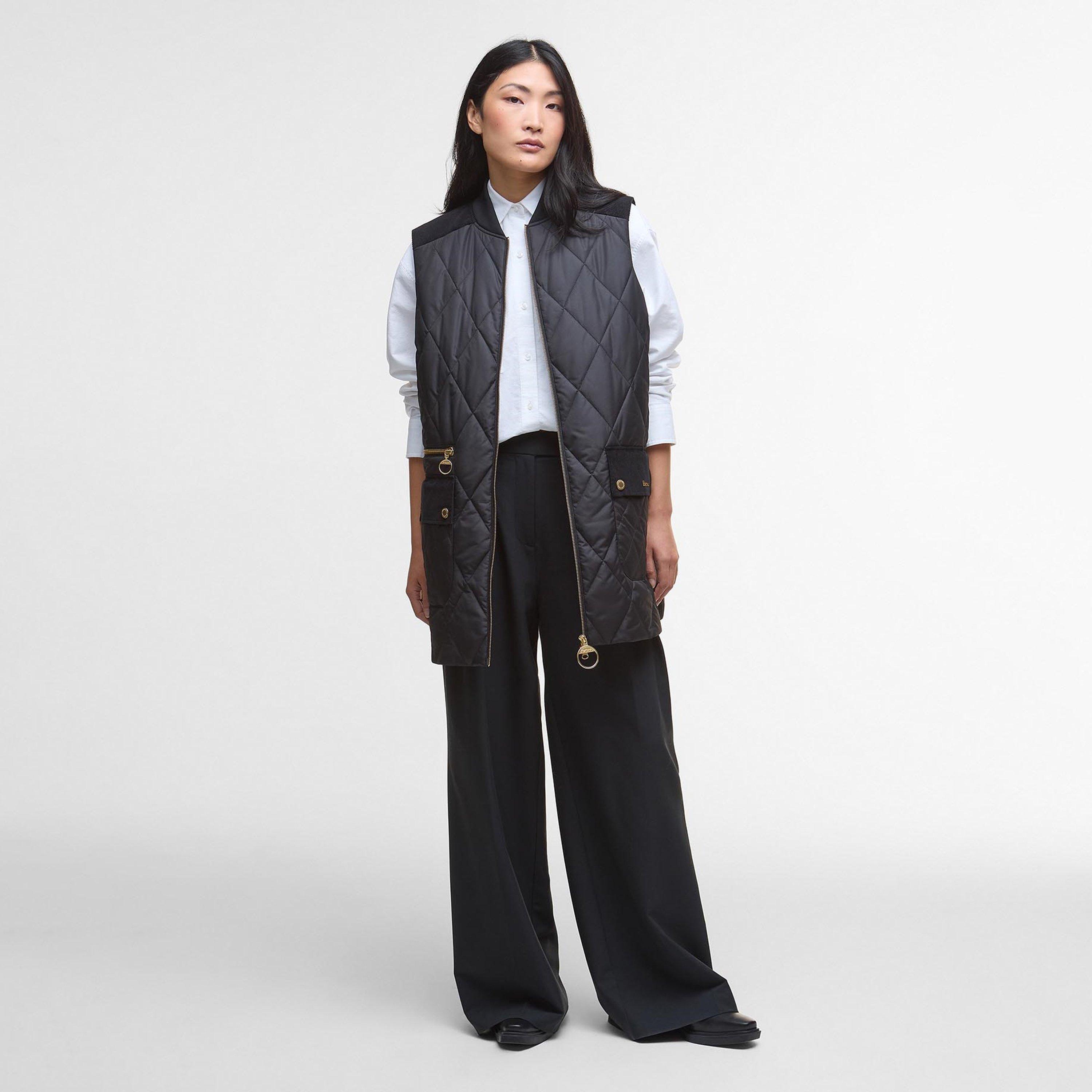 Black/Tartan - Barbour - Lydia Gilet - 6