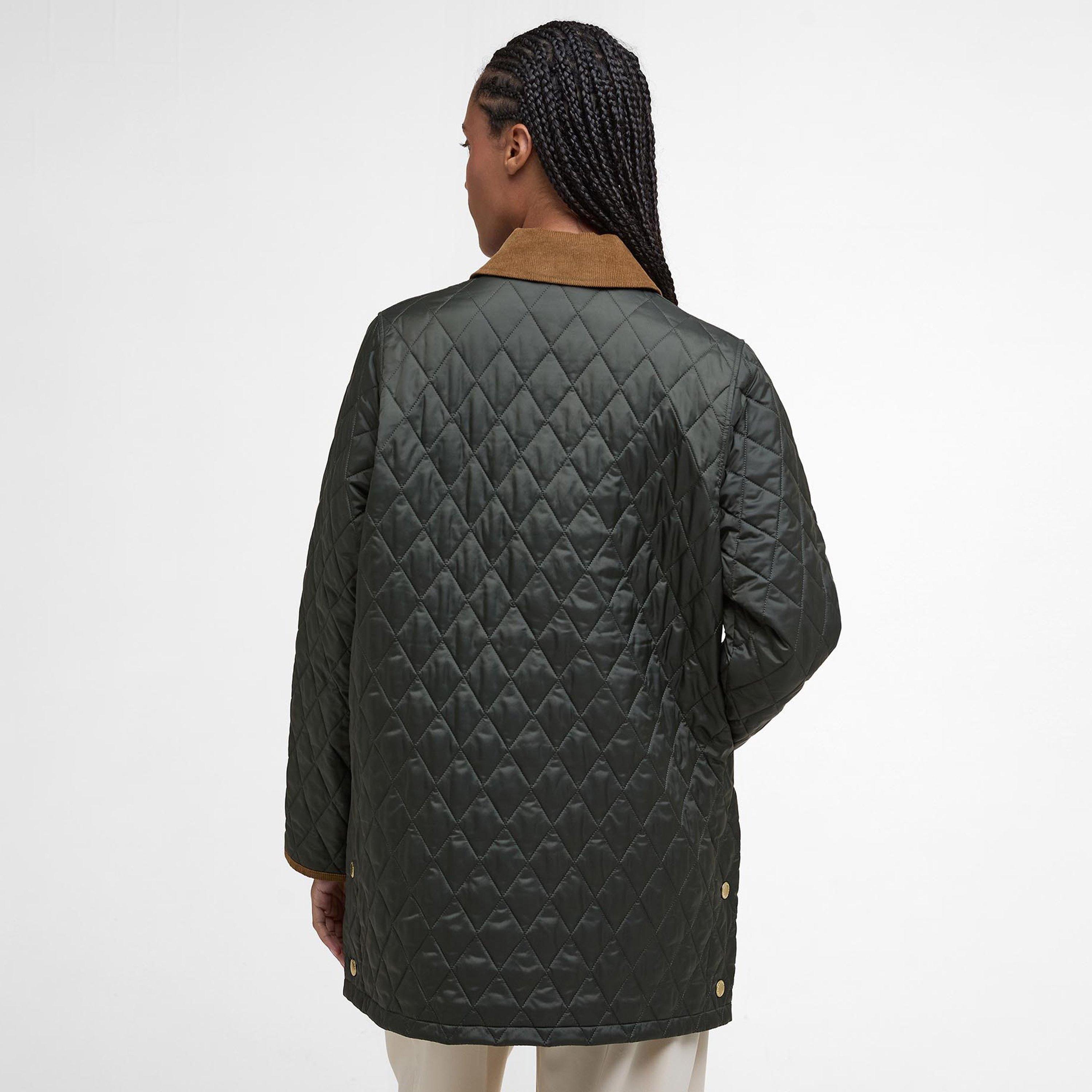Sage/Ancient - Barbour - Women's Modern Liddesdale Quilted Jacket - 3
