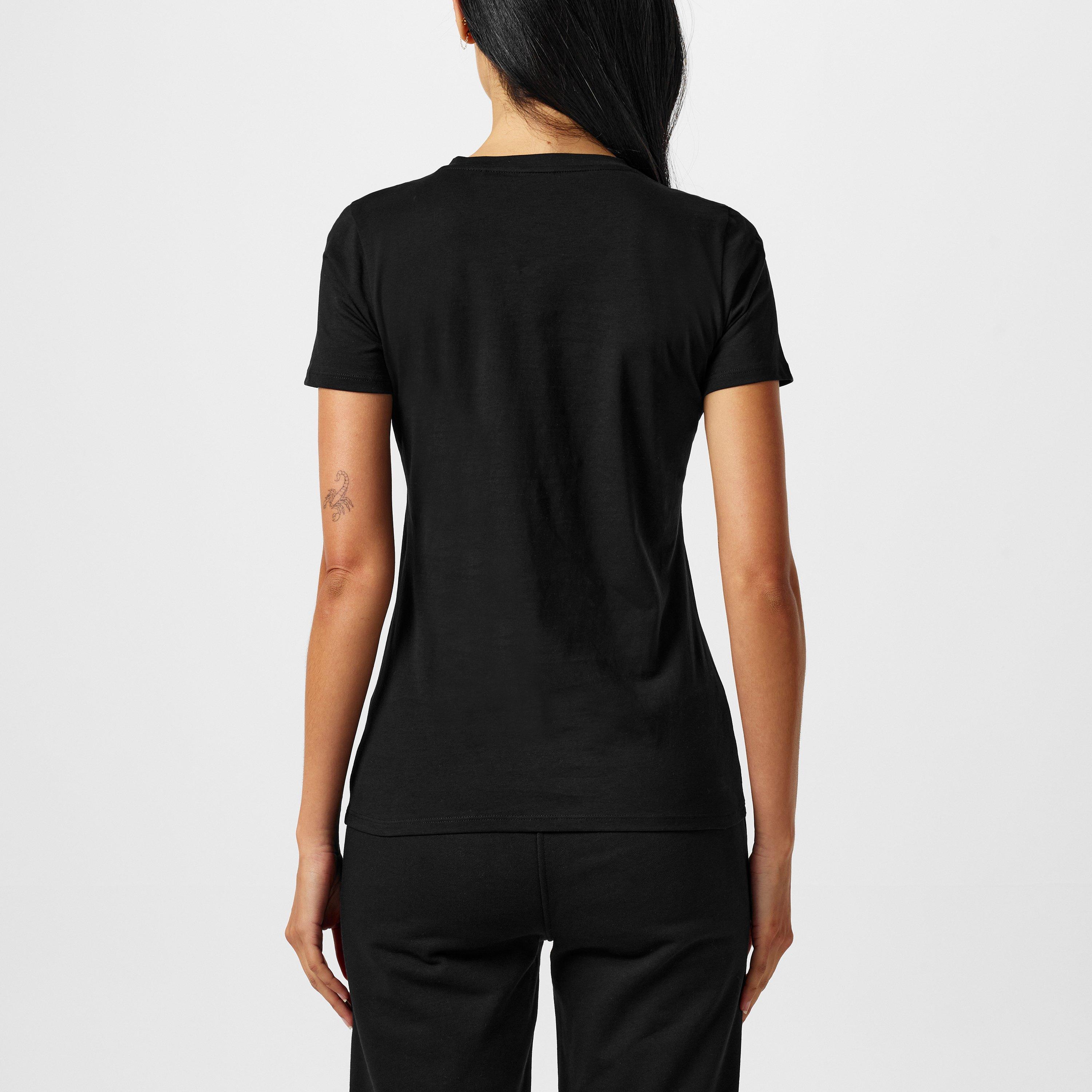 Black 001 - Boss - Women's Eloga2 Premium Cotton T-Shirt - 3