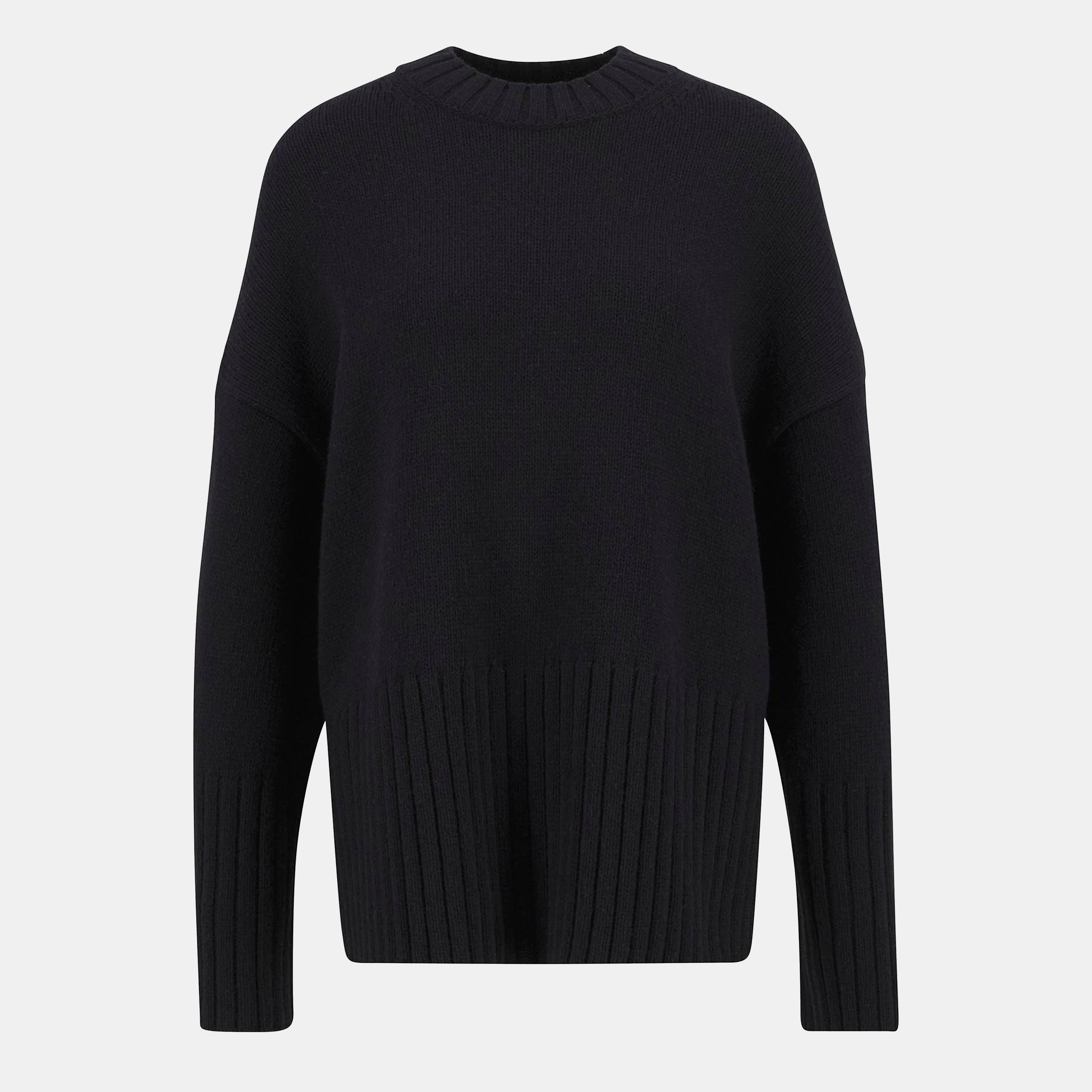 Barbour Women's Sophia Crew Neck Jumper - Black - 10 (S)