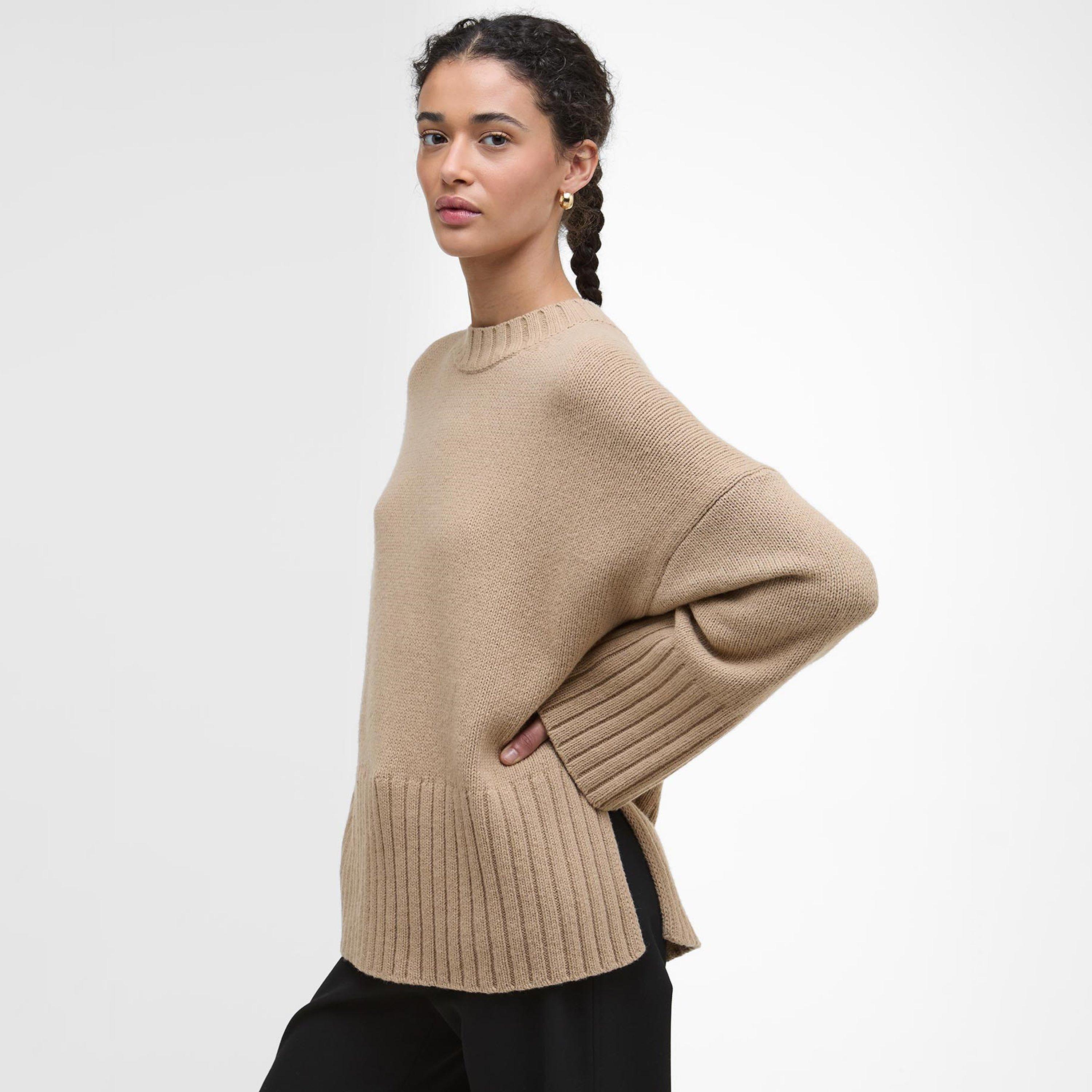 Pale Camel - Barbour - Sophia Crew Neck Jumper - 2