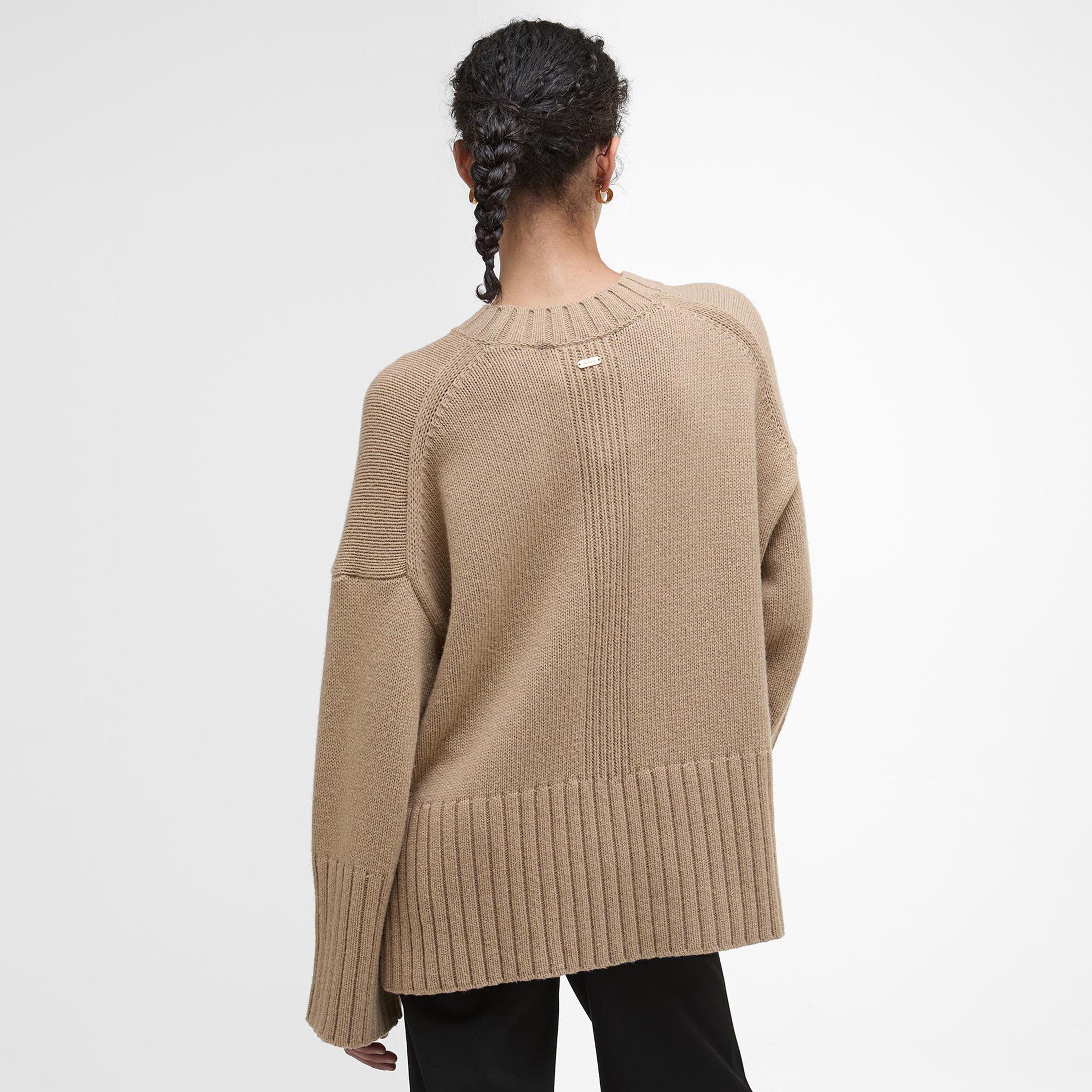 Pale Camel - Barbour - Sophia Crew Neck Jumper - 3