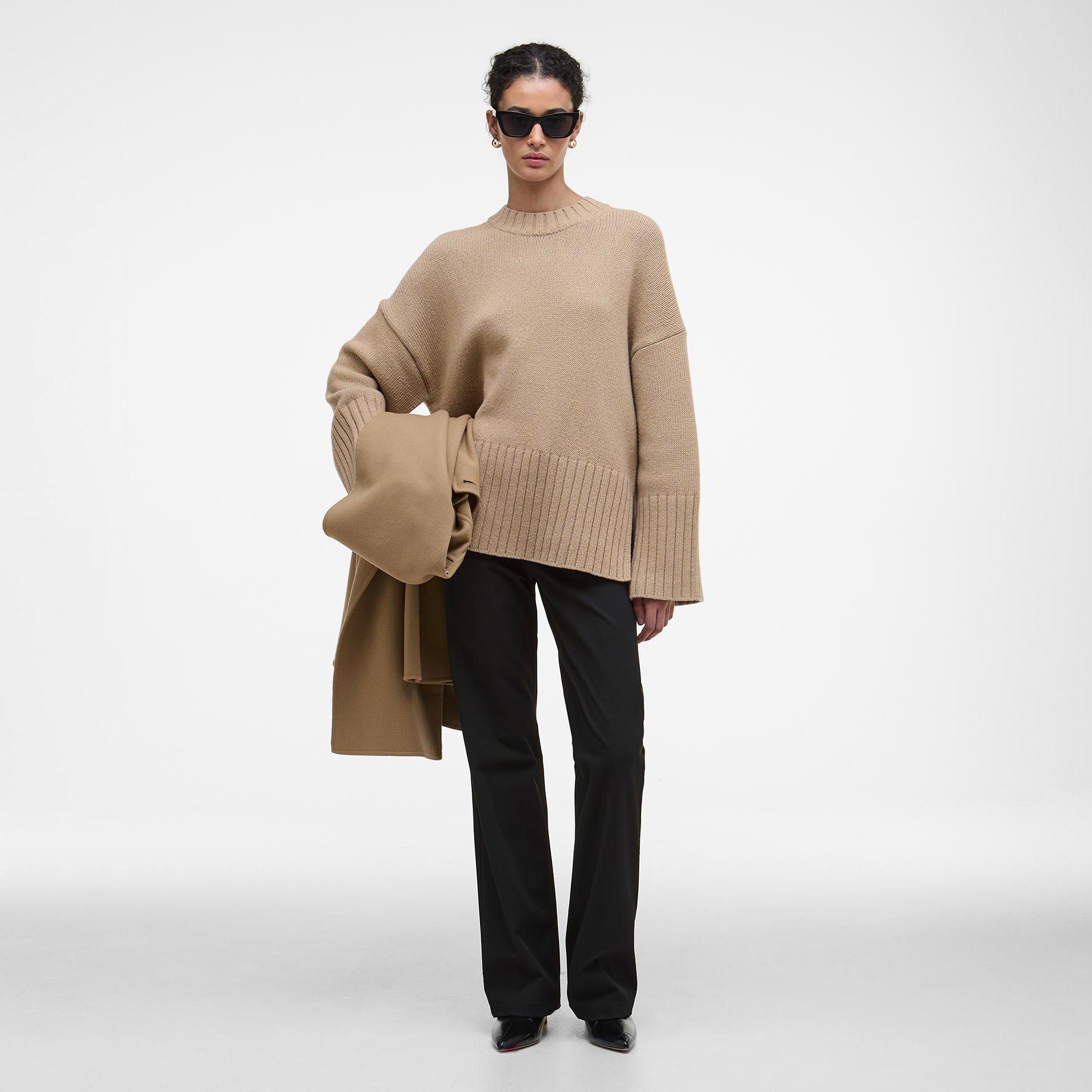 Pale Camel - Barbour - Sophia Crew Neck Jumper - 6