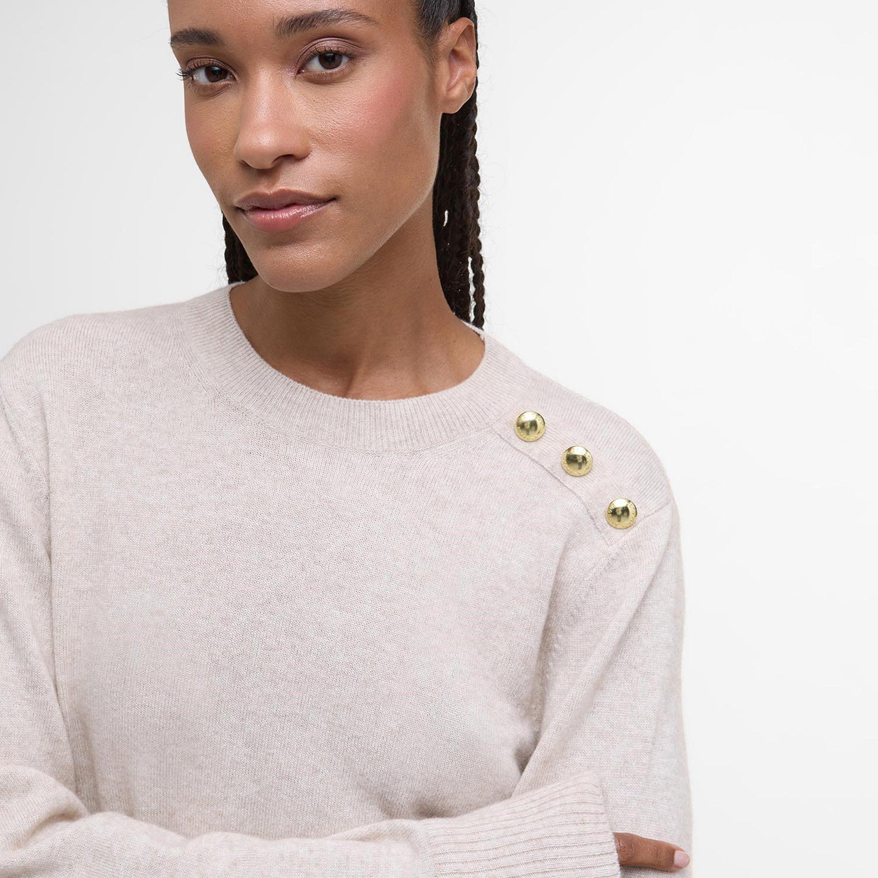 Oat - Barbour - Eleanor Crew Neck Jumper - 4