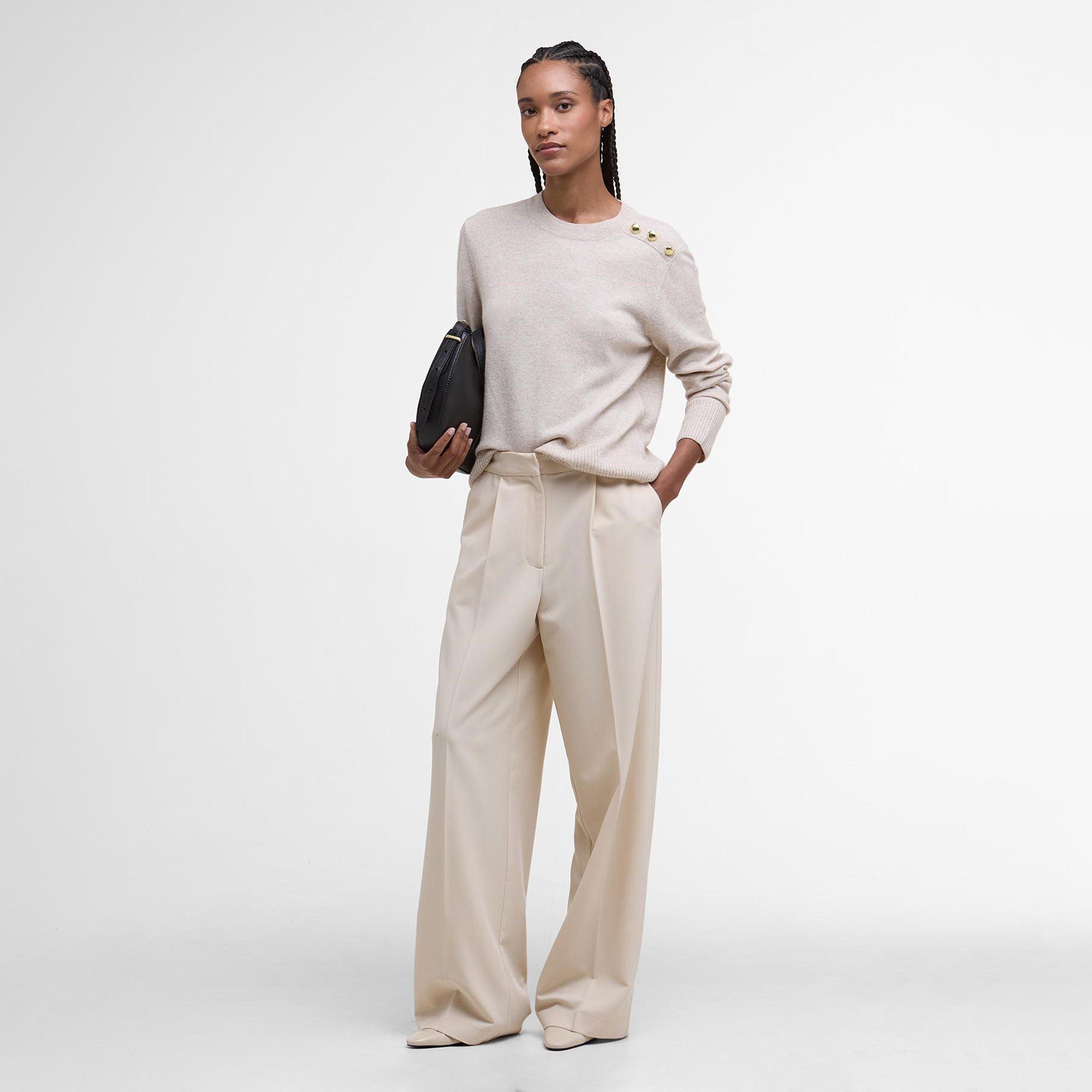 Oat - Barbour - Eleanor Crew Neck Jumper - 6