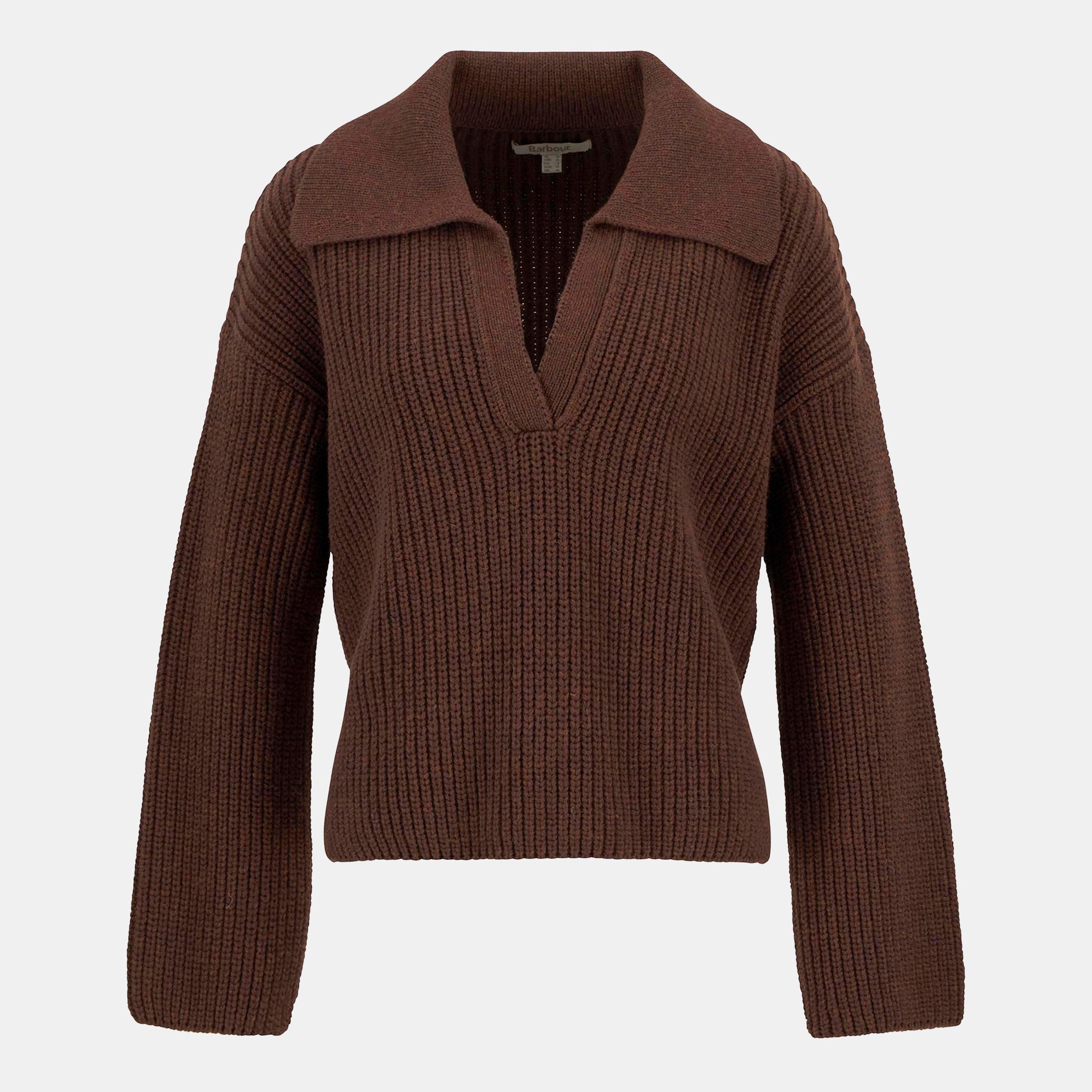 Vicuna - Barbour - Robyn V-Neck Jumper - 1