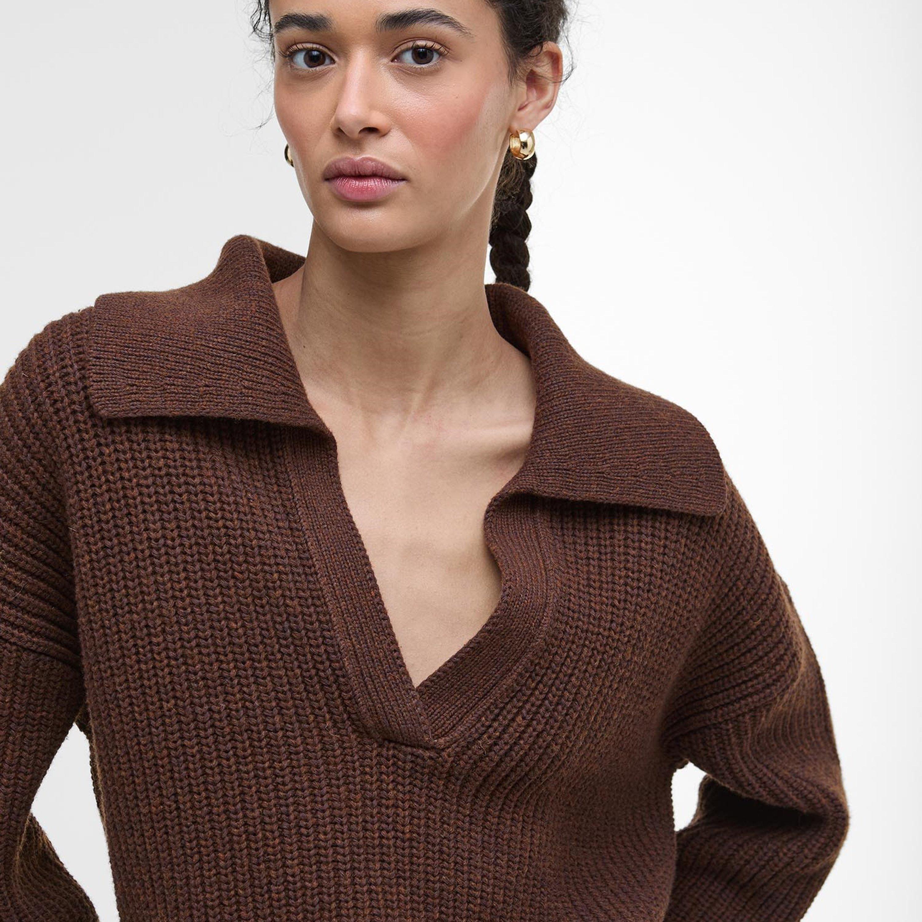 Vicuna - Barbour - Robyn V-Neck Jumper - 4