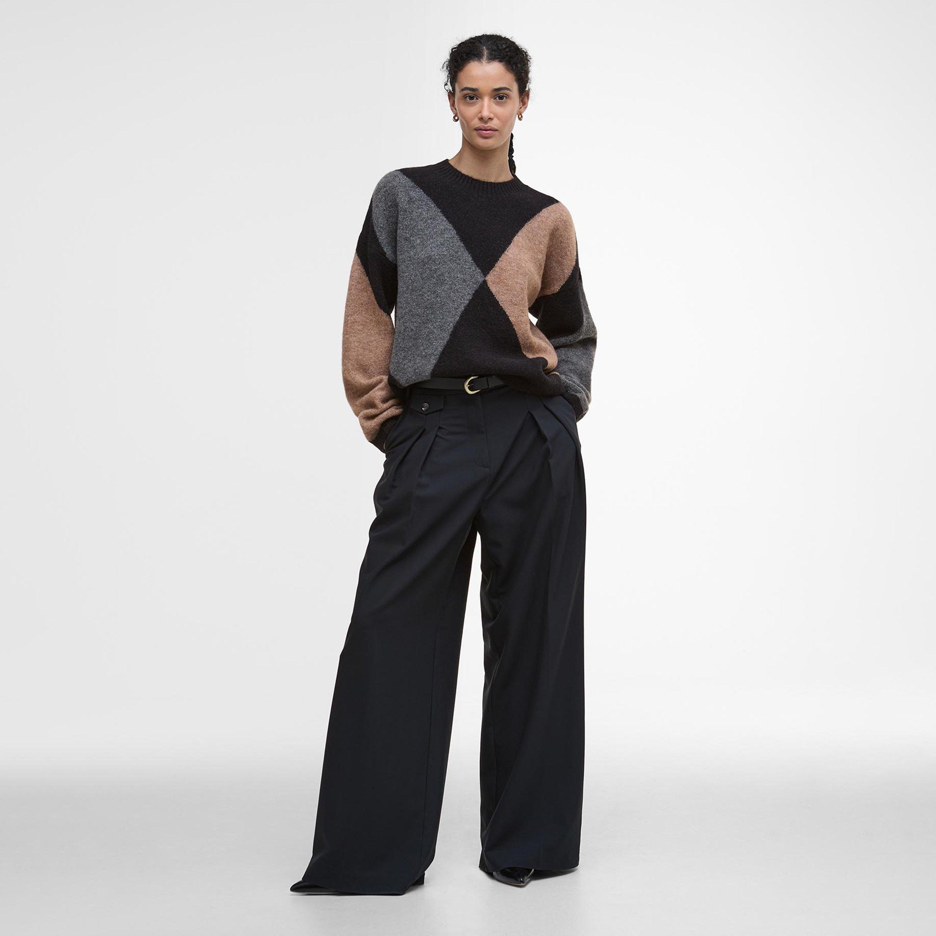 Multi - Barbour - Sabrina Crew Neck Jumper - 6