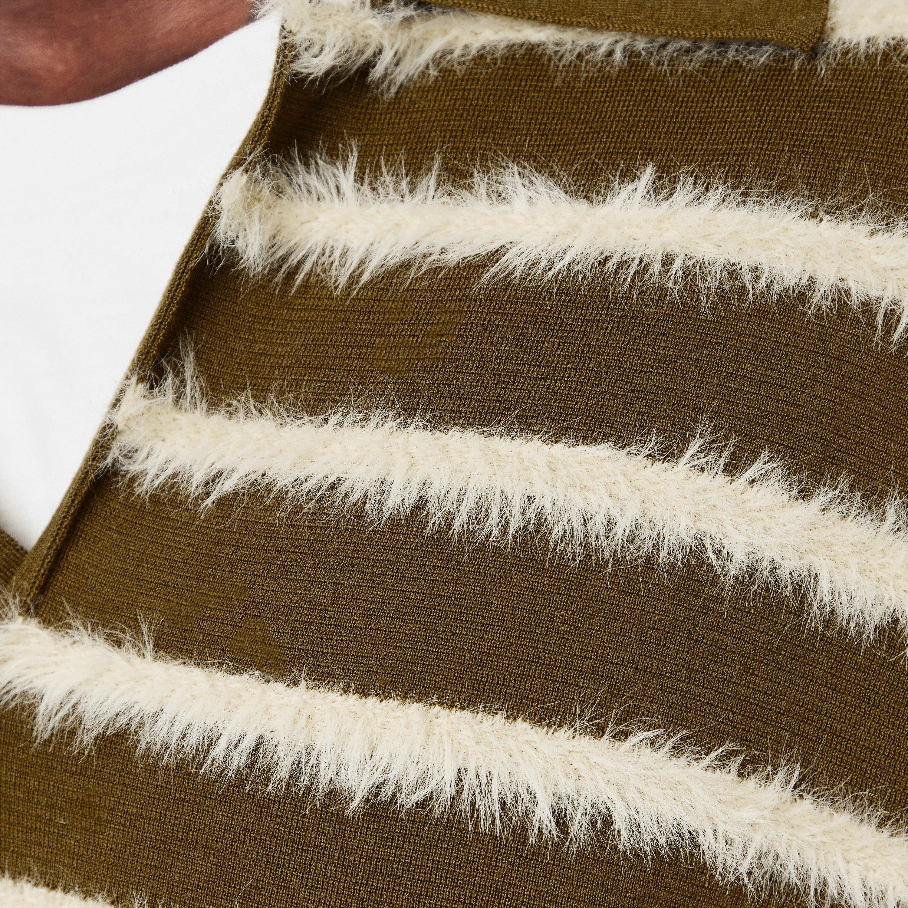 Bronze - Ami Paris - Ami Fluffy LS Polo Sn54 - 5