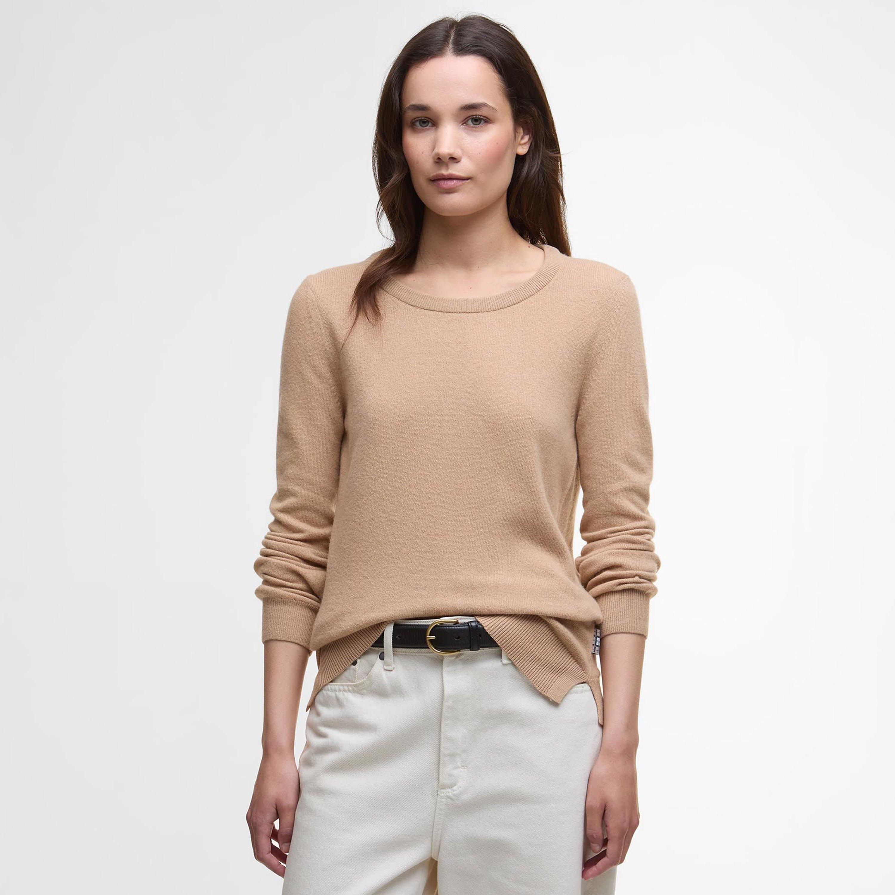 P Camel/Hessian - Barbour - Pendle Crew Neck Jumper - 2